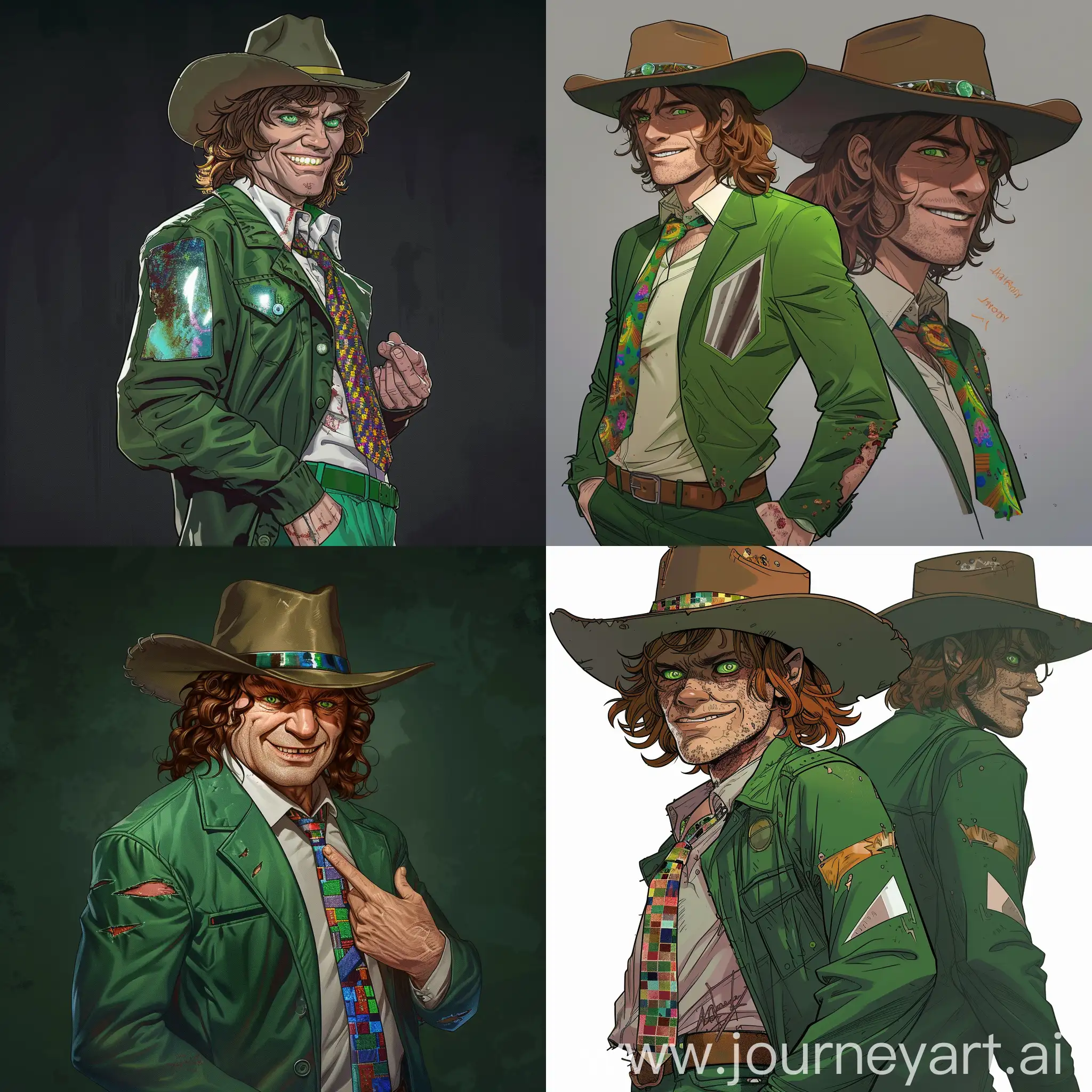 Disco-Cowboy-Harry-Sturdy-GreenEyed-Man-in-BellBottoms