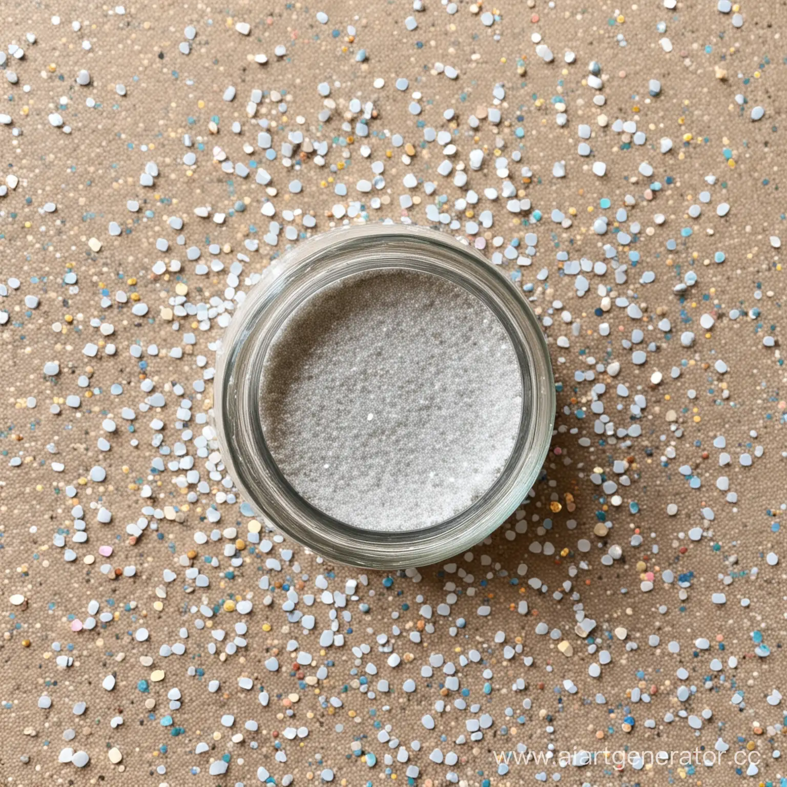 Craft-Supplies-Glittering-Pile-of-Starch