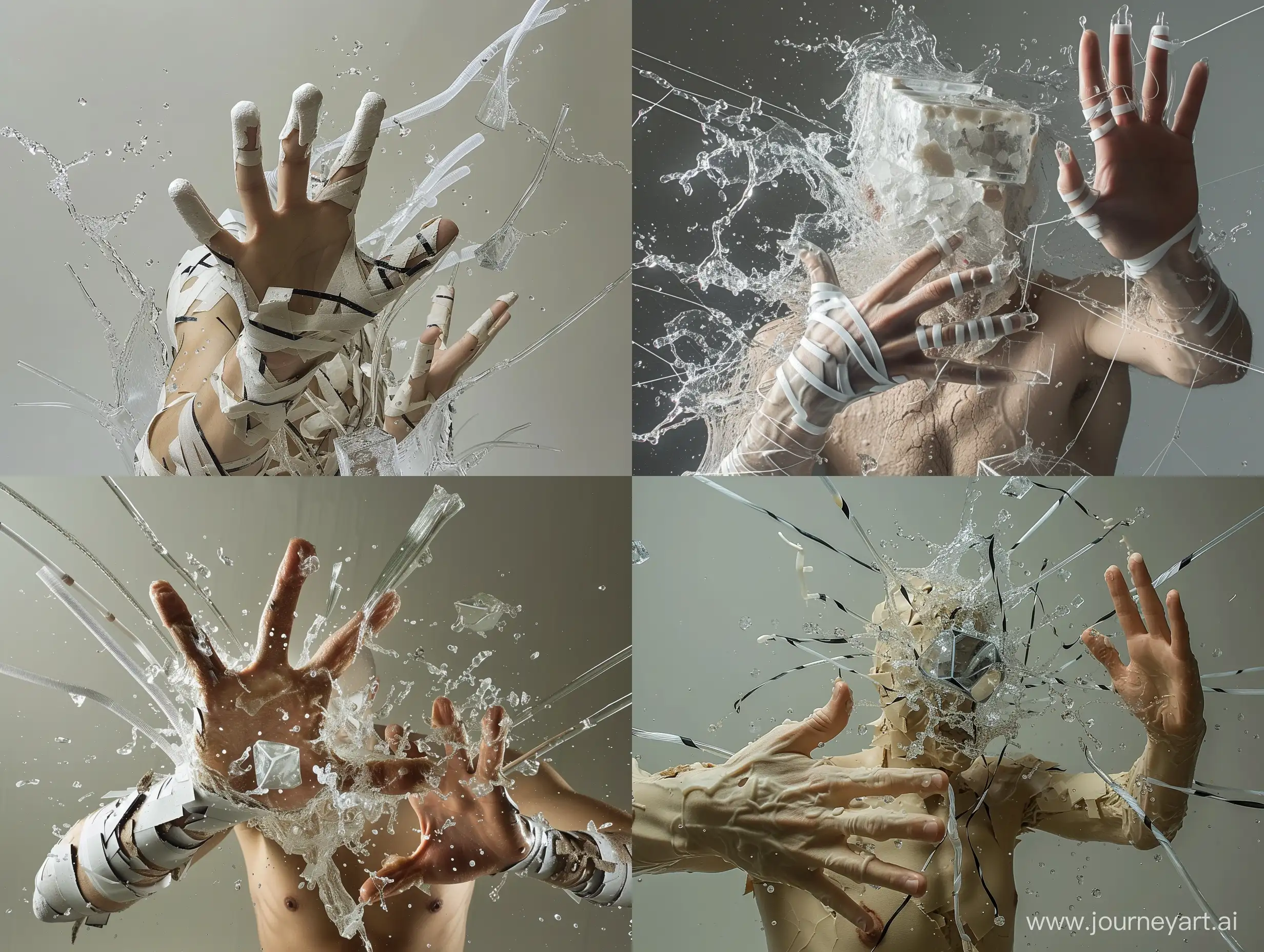 Enchanting-Qigong-Sculpture-Mystical-Hands-Creating-Life-with-Glass-Wires