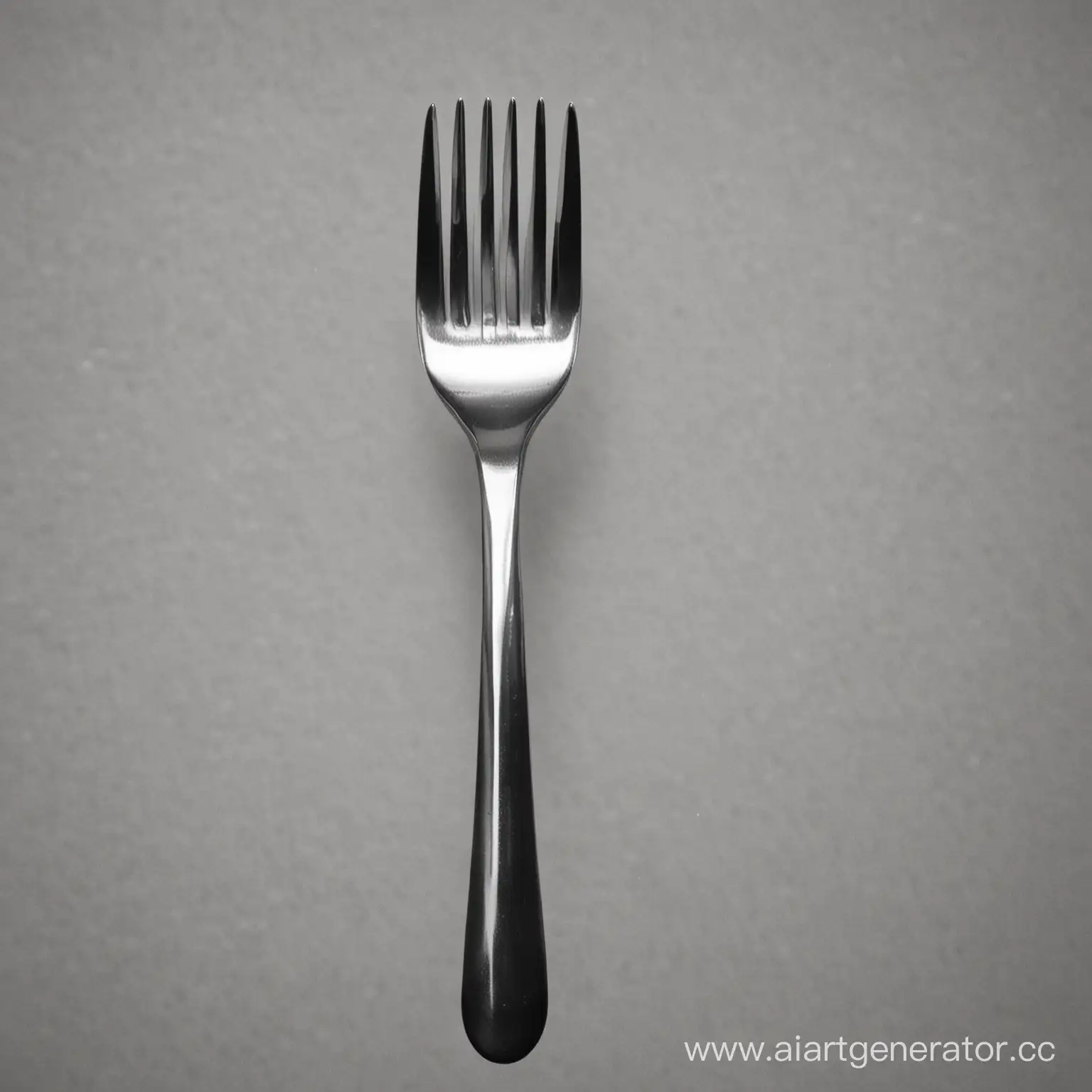 Abstract-Fork-Art-Colorful-Utensils-Collage