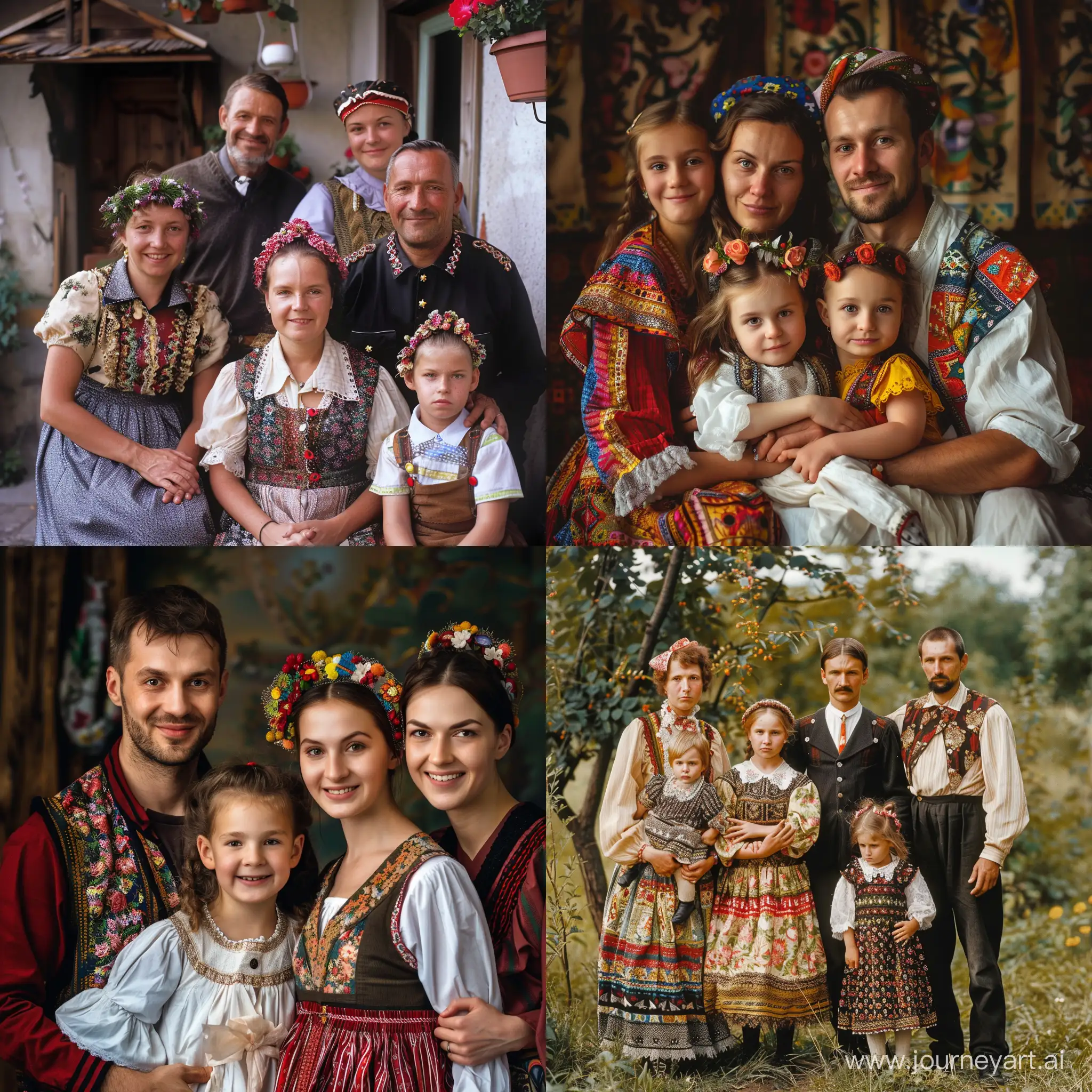 Polish-Traditional-Family-Celebrating-Together