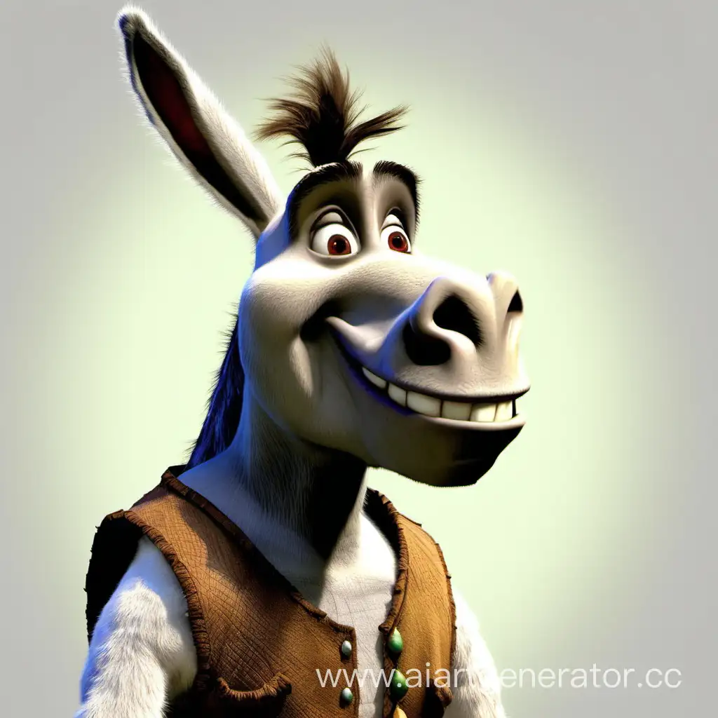 Donkey-from-Shrek-Animated-Character-in-Fairy-Tale-Adventure