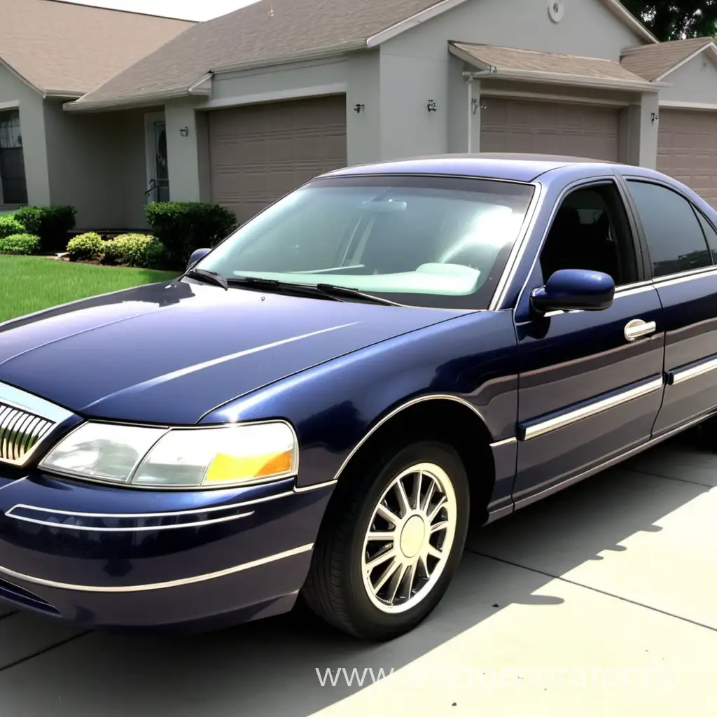 A 2001 sedan with a 1998 Lincoln style
