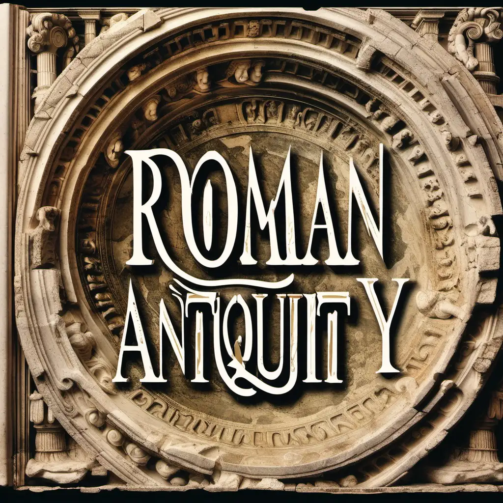 Epic Tales of Roman Antiquity Book Cover Featuring Majestic Warriors and Timeless Architecture
