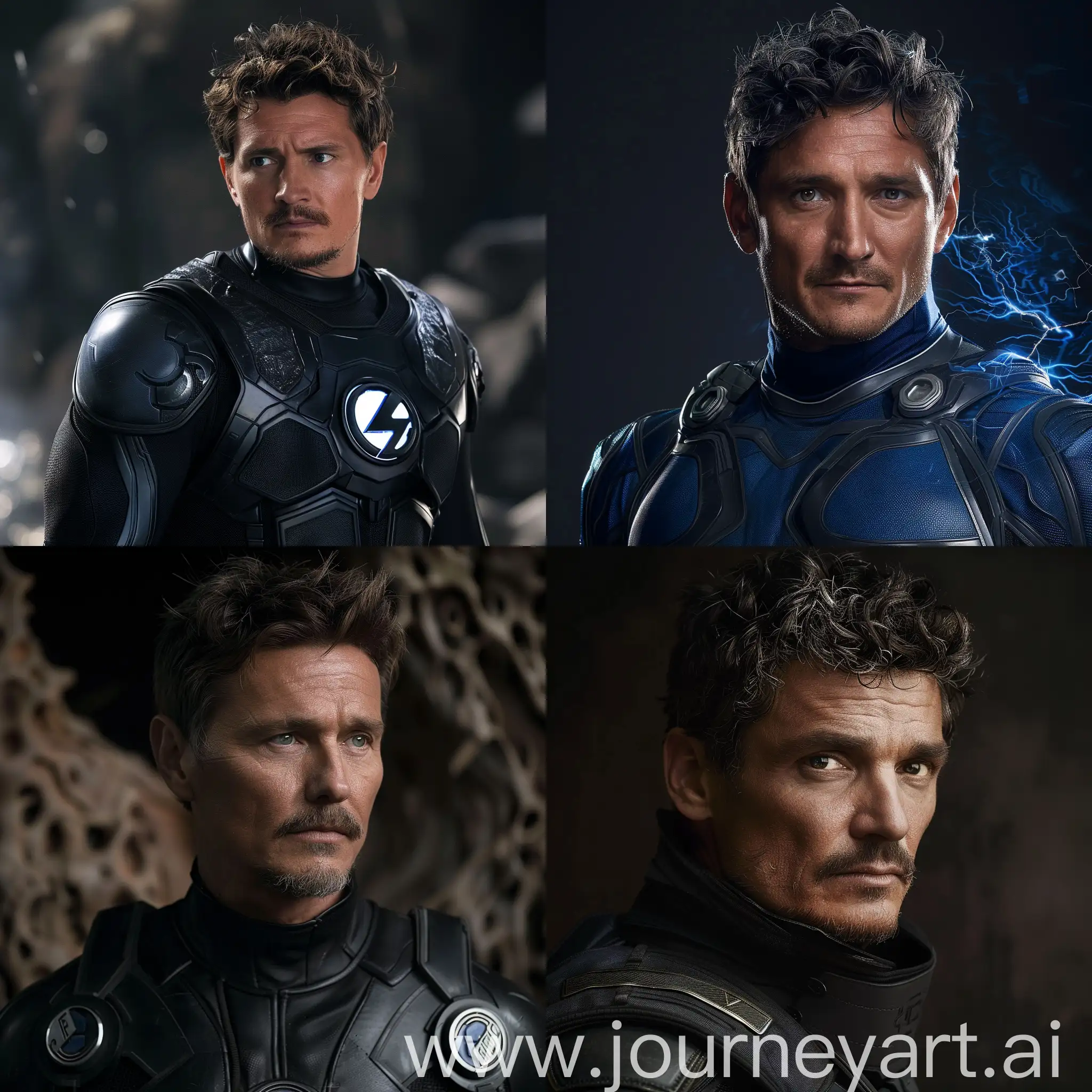 Pedro Pascal as Reed richards from fantastic four
