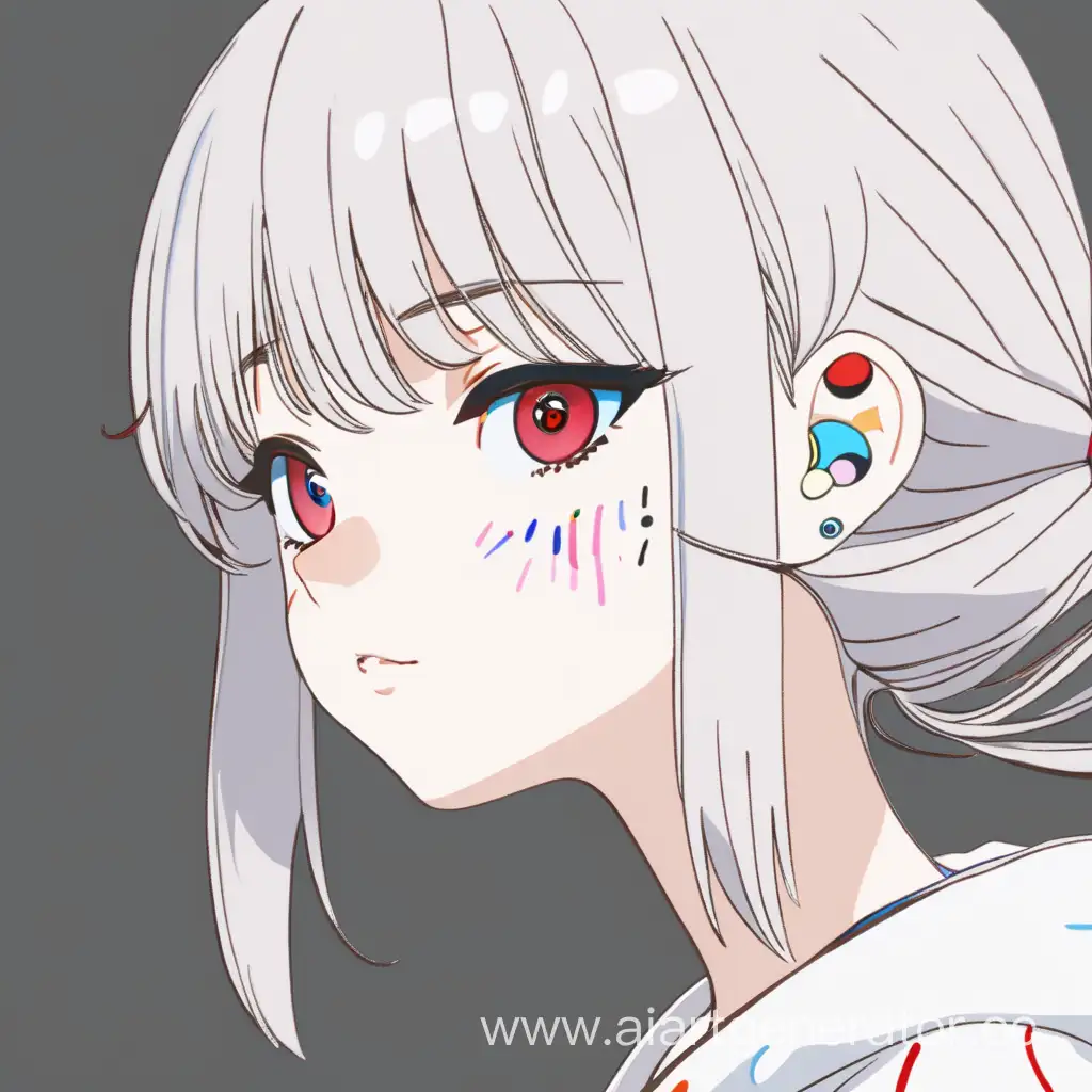 Japanese-Anime-Girl-with-Unique-Thick-Paint-Style-and-Double-Eyes