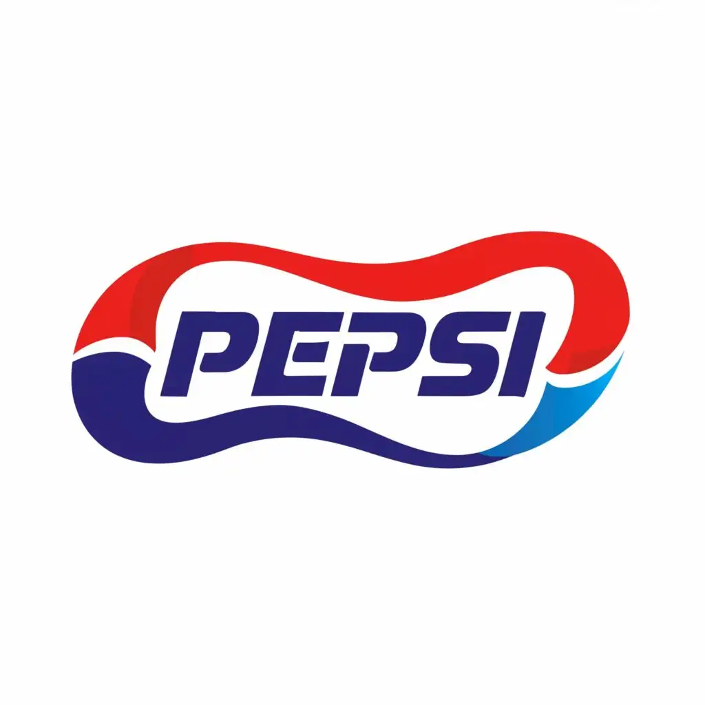 a logo design,with the text "Pepsi", main symbol:beverage,Moderate,clear background