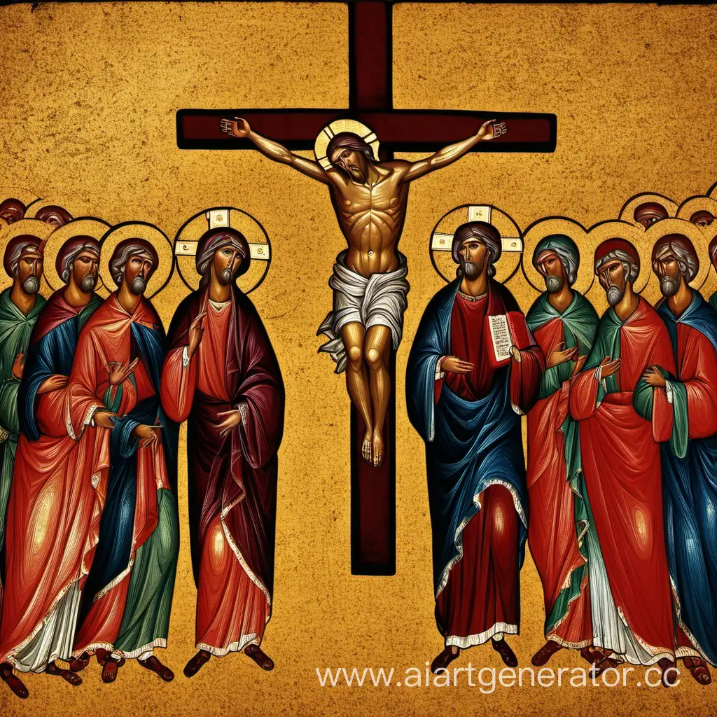 Christian-Cross-in-Vibrant-Mosaic-Display