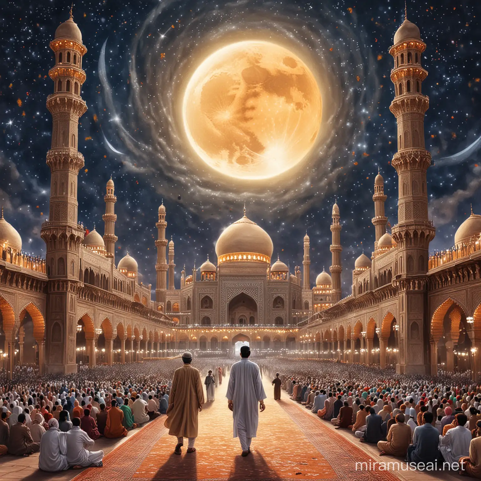 Eid mubarak by Aman Ullah Sarkar 