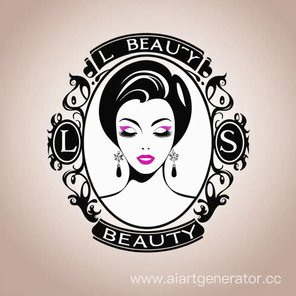 Логотип," L.S. Beauty" , салон красоты