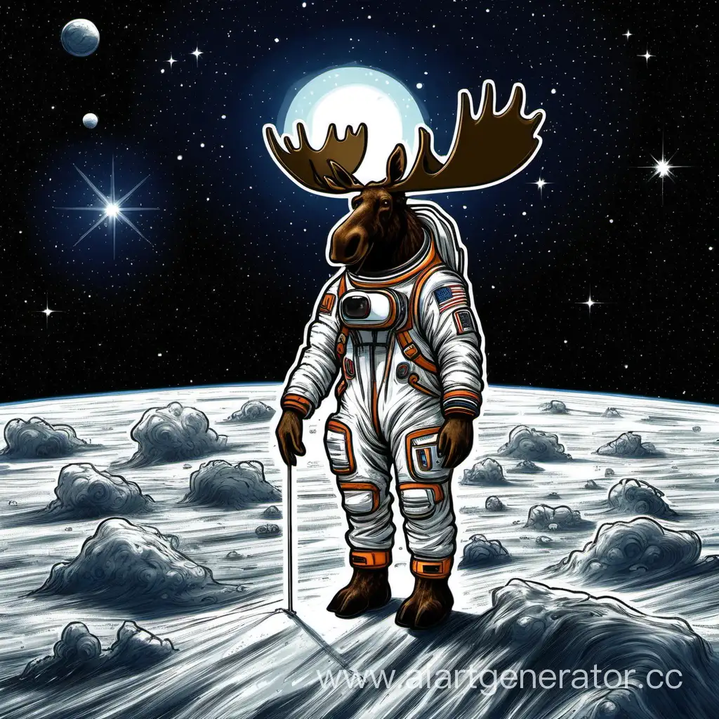 Moose-Wearing-Spacesuit-Exploration-Adventure
