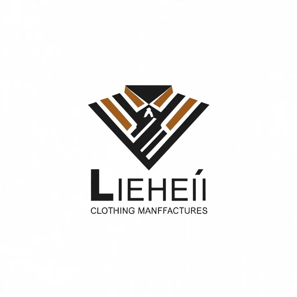 a logo design,with the text "LIEHEI CLOTHING MANUFACTURES", main symbol:TIE,Moderate,clear background