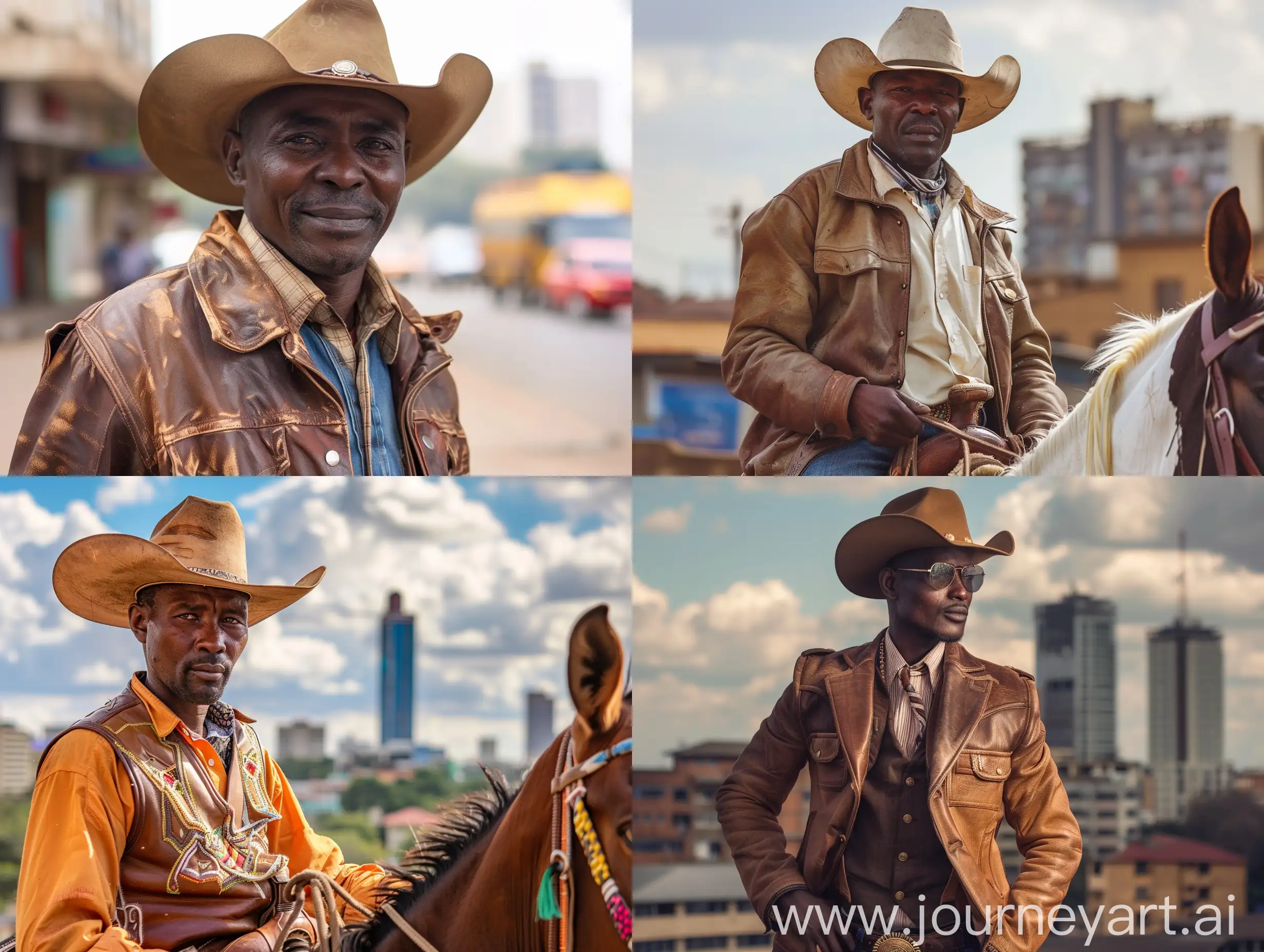 Cowboy IN NAIROBI city
