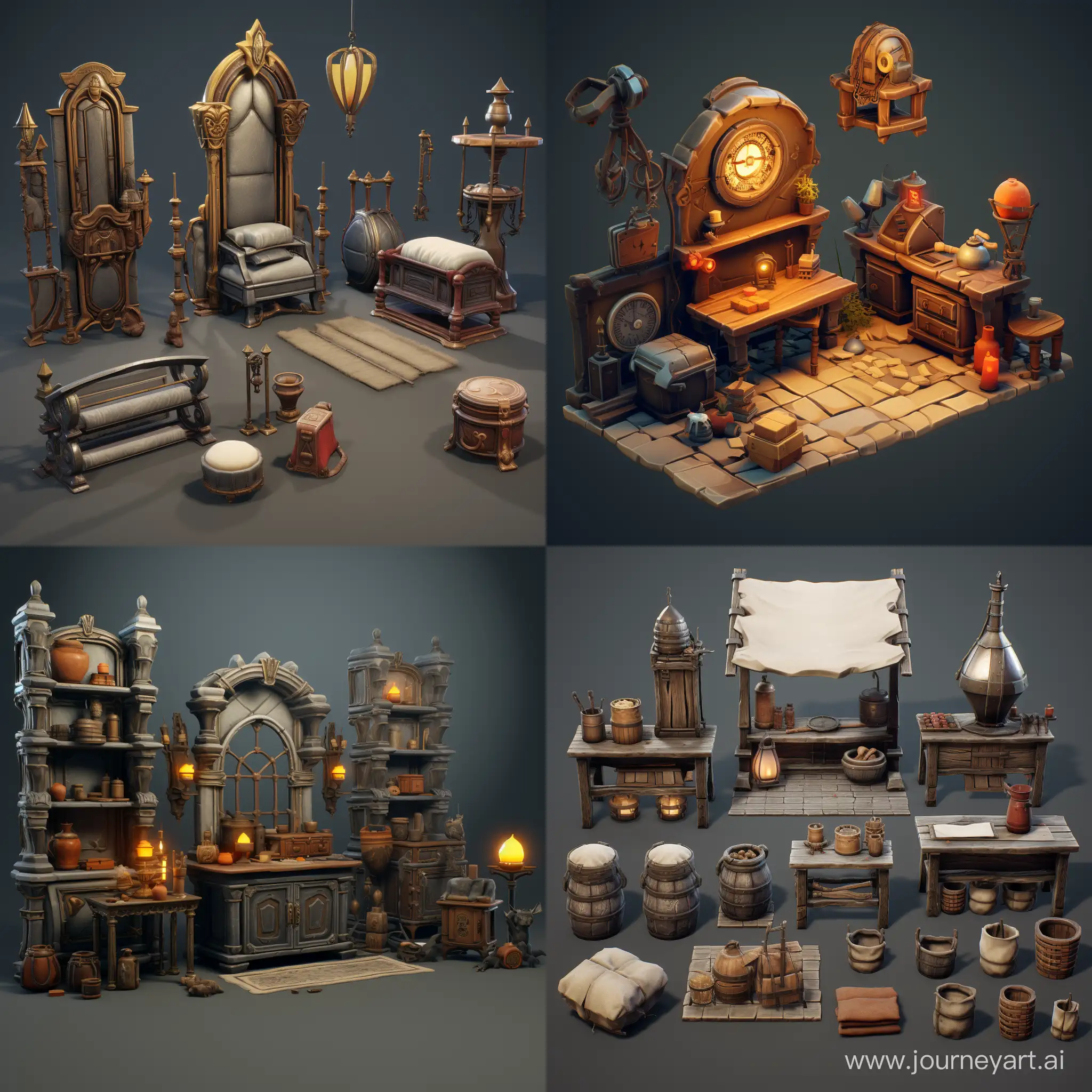 3d models for games things like assets