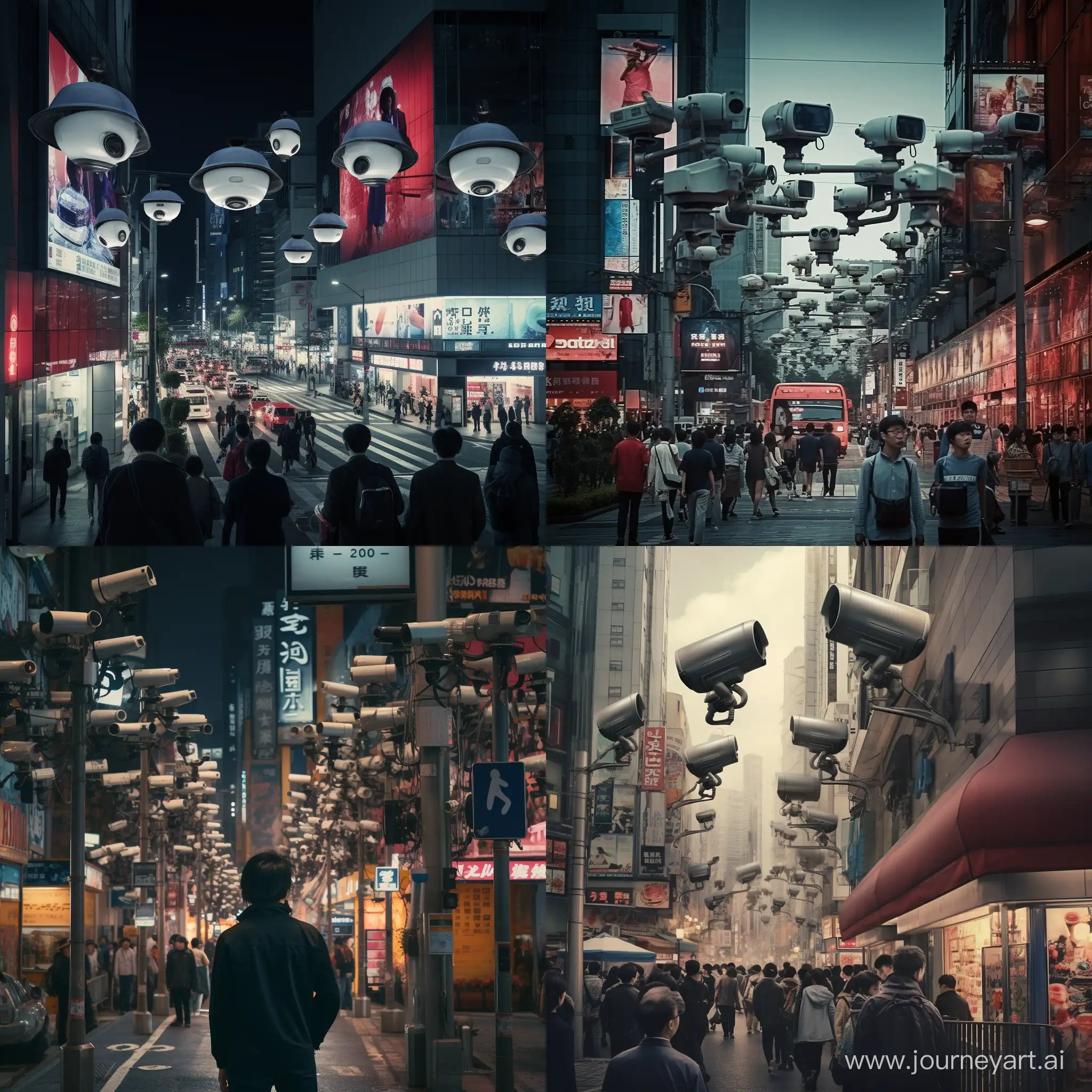 Vibrant-Life-in-East-Asia-Busy-Street-Scenes-Captured-by-CCTV