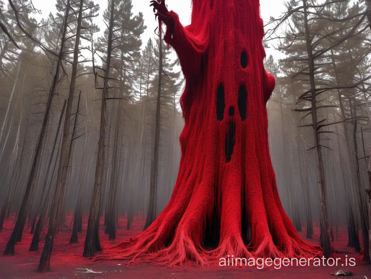 Giant-Ghost-Tree-overlooking-Red-Lake-with-Machine-Gun