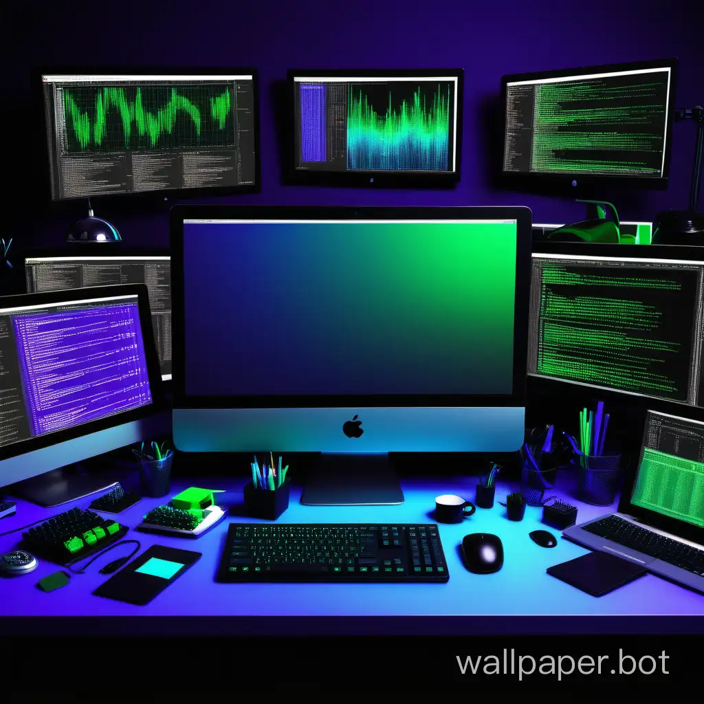Modern-Programmers-Workspace-in-Stylish-Black-Green-Blue-and-Purple