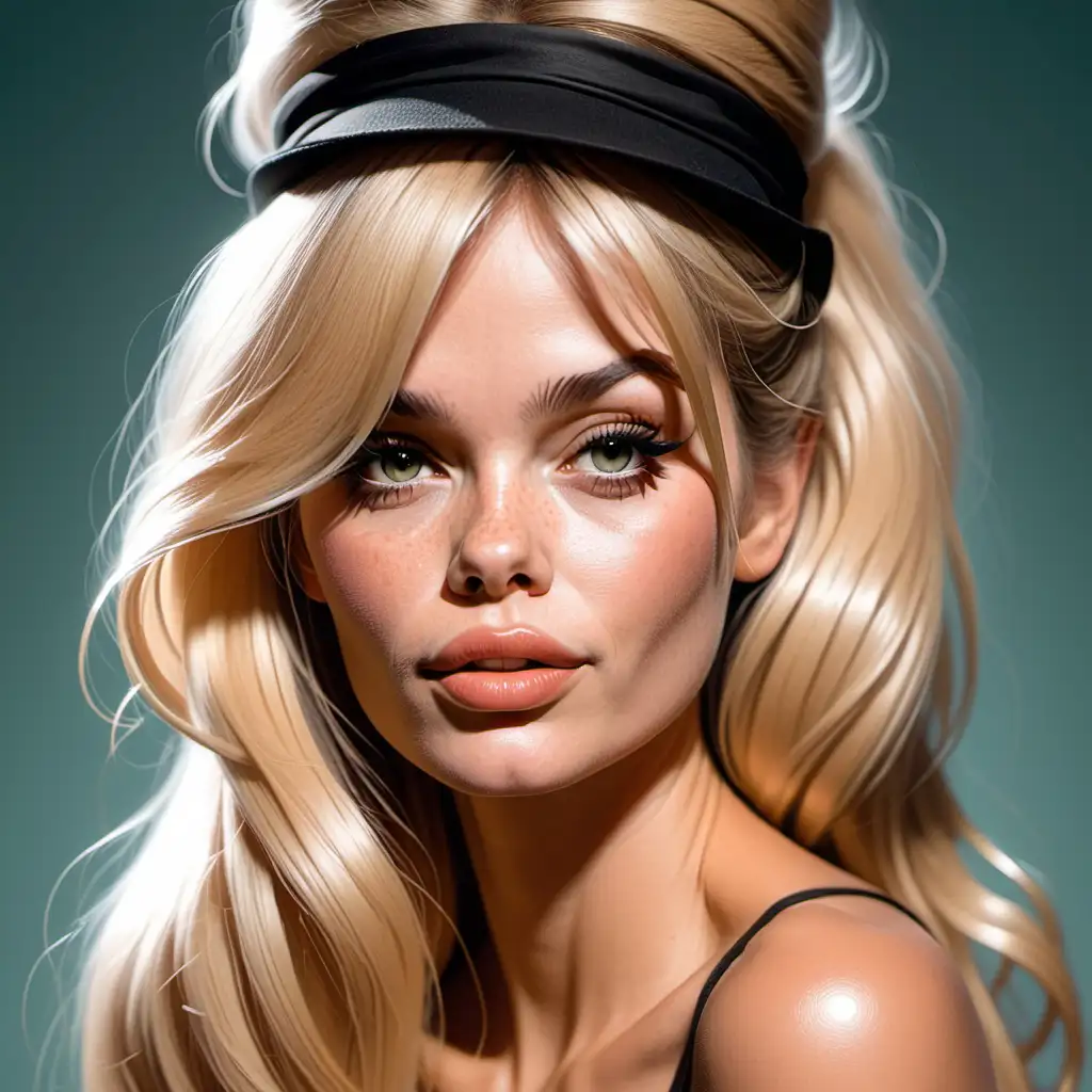 Caricature, brigitte bardot