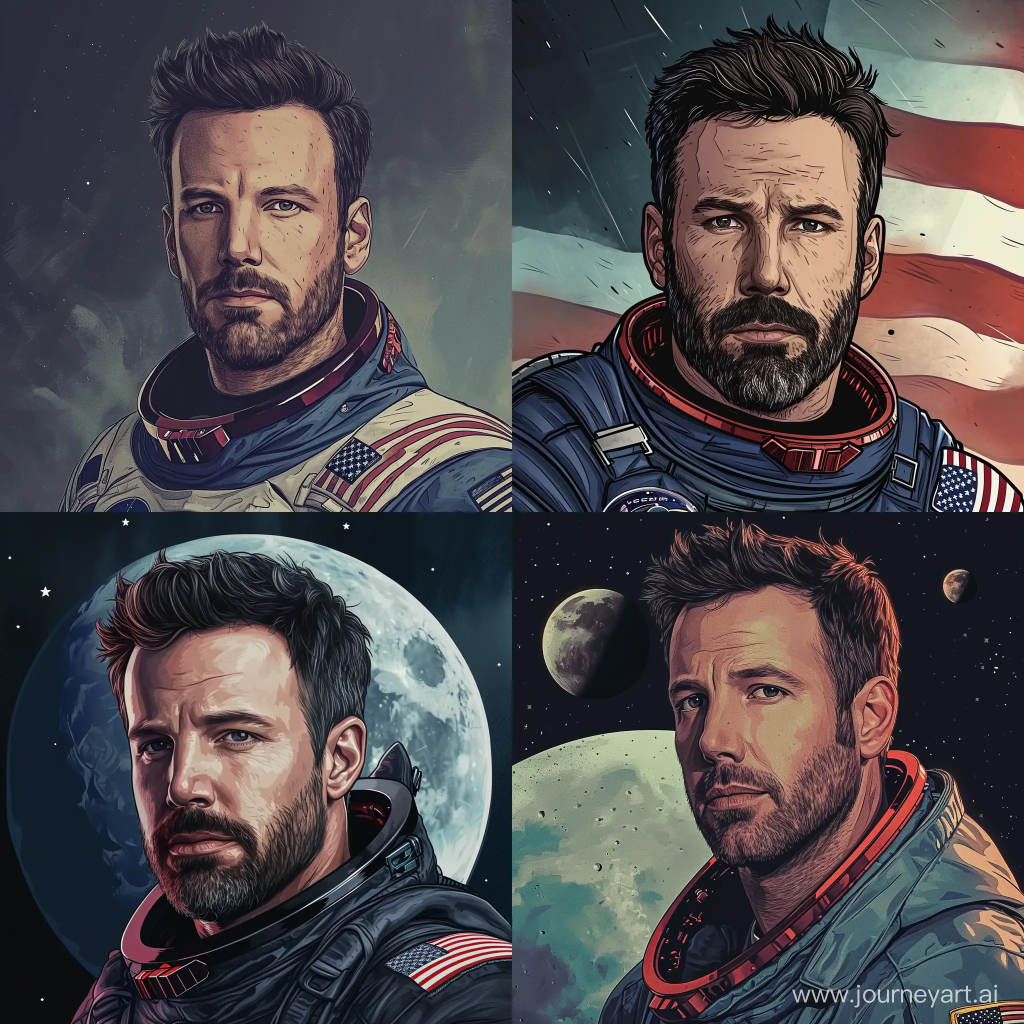 Ben-Affleck-as-the-First-Man-on-the-Moon-in-90s-Cartoon-Style