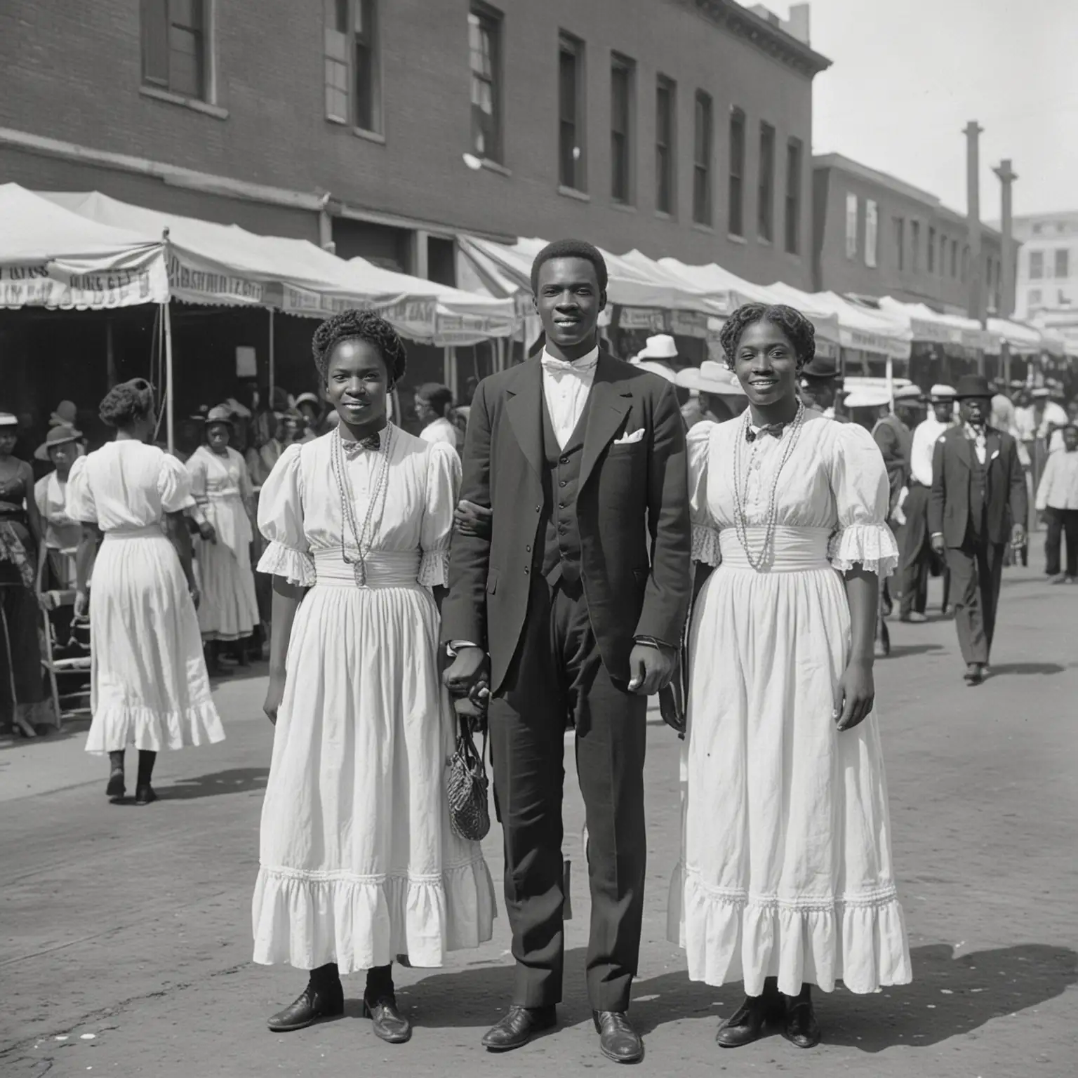 African-American fair, 1908
