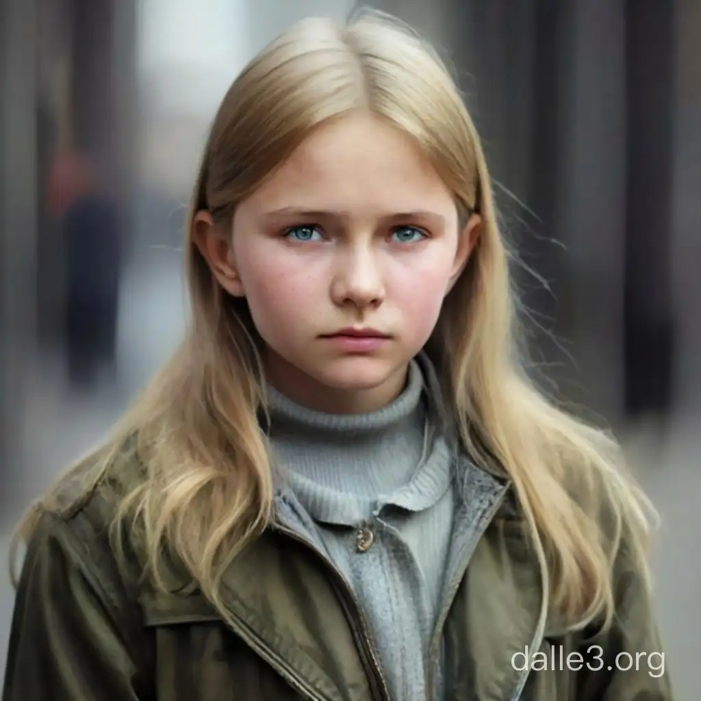 Vladmir Putin as a 12 year old girl