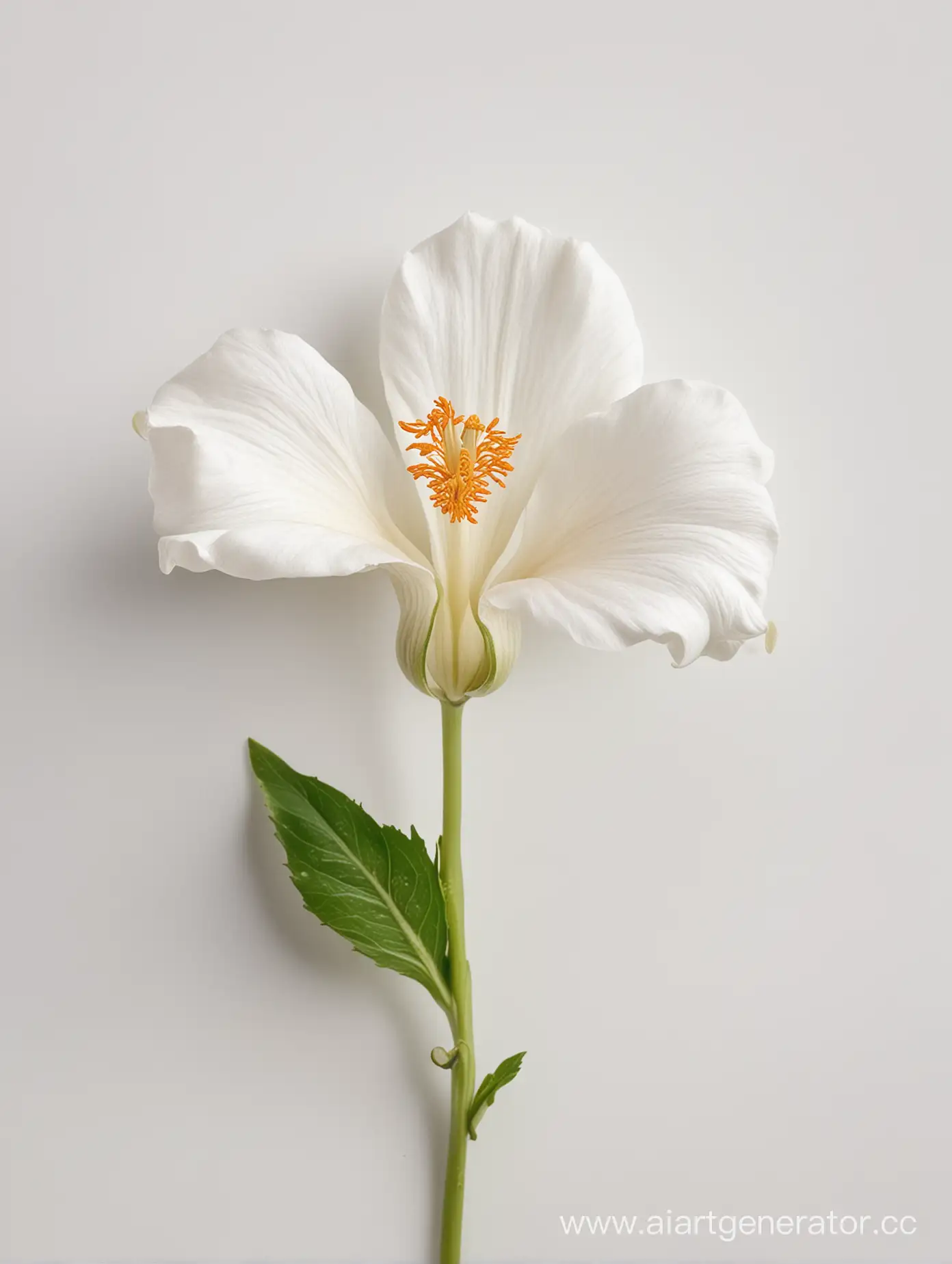 Amarnath-Flower-on-White-Background-Beautiful-Blossom-in-Serene-Setting