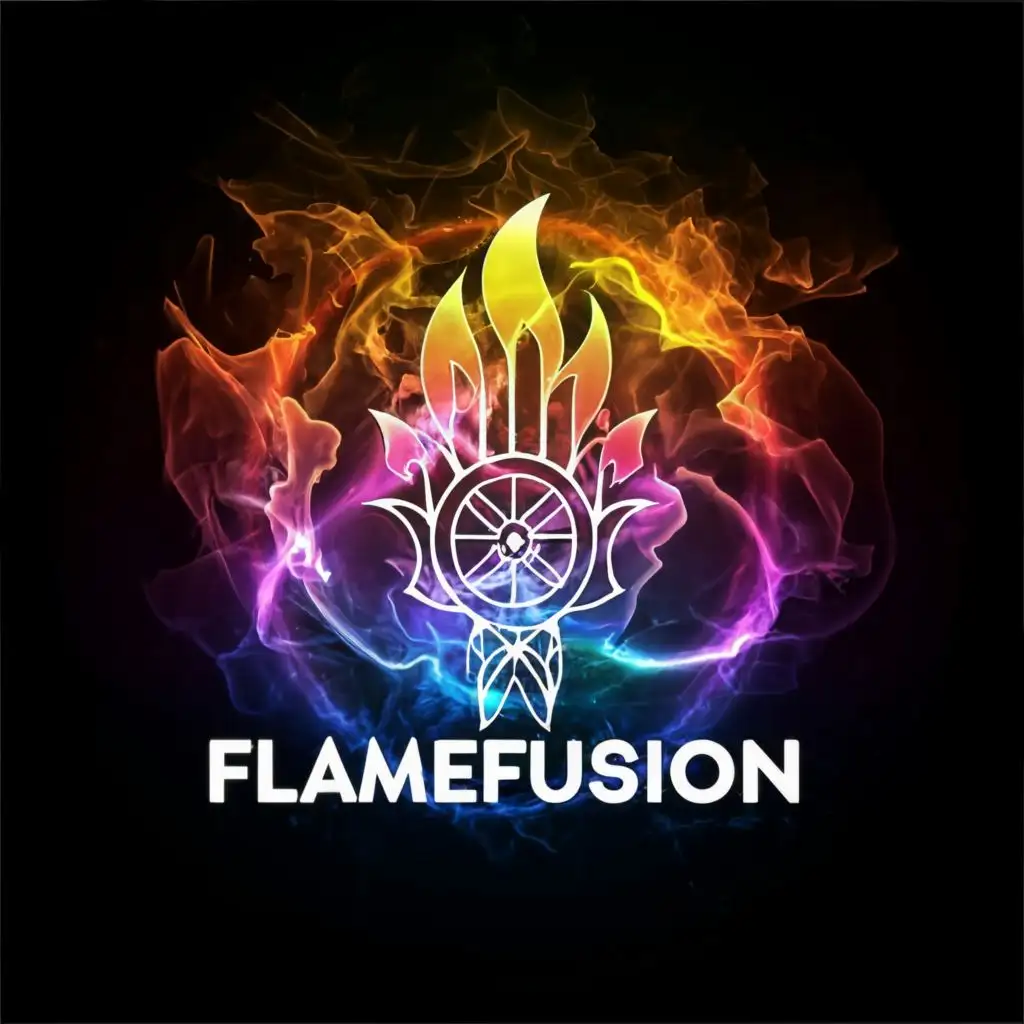LOGO-Design-For-FlameFusionCo-Fiery-Hamsa-Hand-Emblem-with-Aura-and-Dynamic-Typography