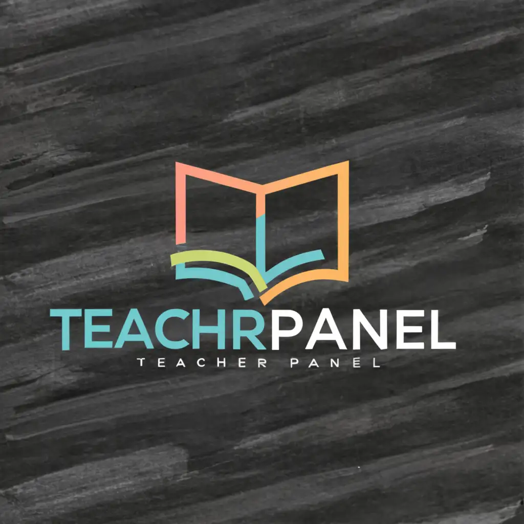 a logo design,with the text "Teacher Panel", main symbol:Education,Moderate,clear background