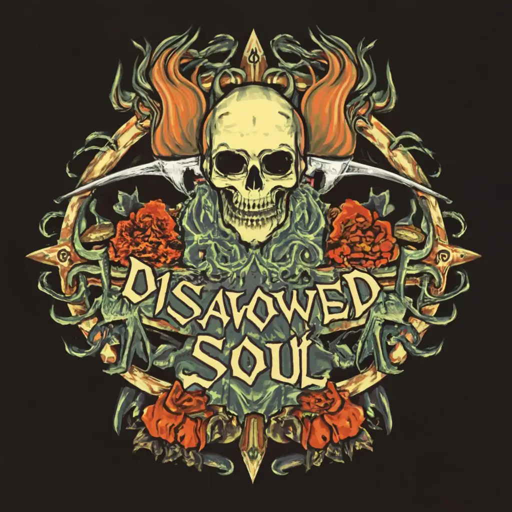 Change the text to "DISAVOWED SOUL"
