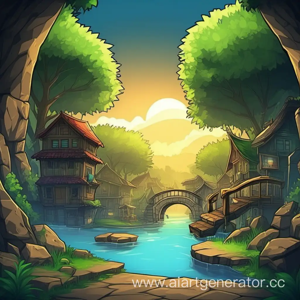 Enchanting-2D-Game-Background-Illustration