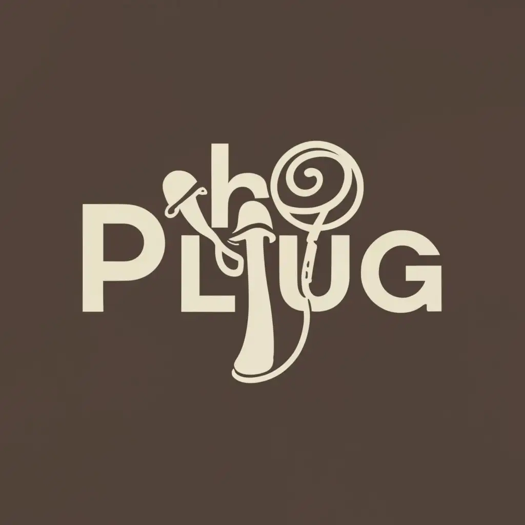 LOGO-Design-For-The-Mushroom-Plug-Playful-Fungi-Imagery-with-Creative-Typography