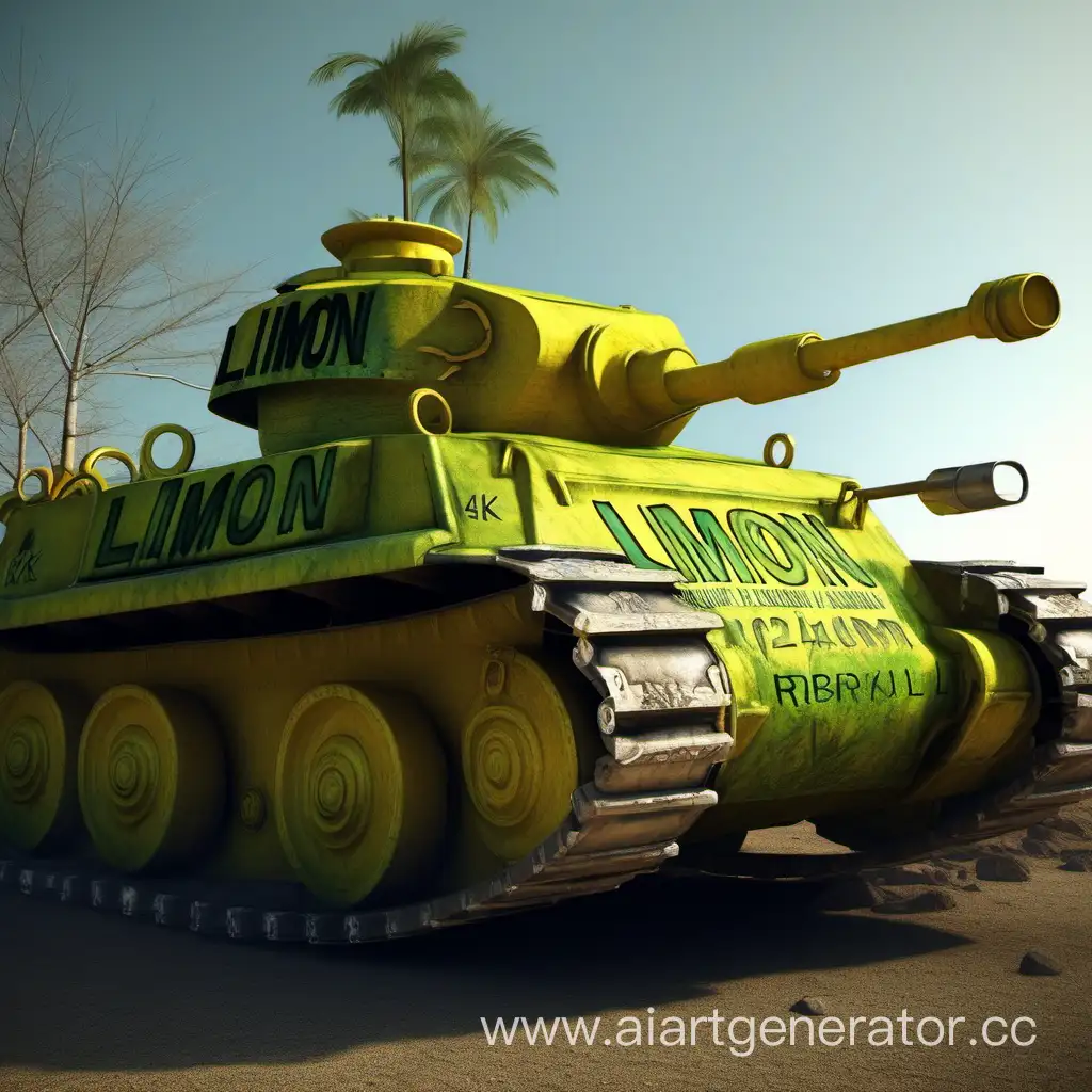 Graffiti-Art-Urban-Tank-with-LiMon4k-Inscription