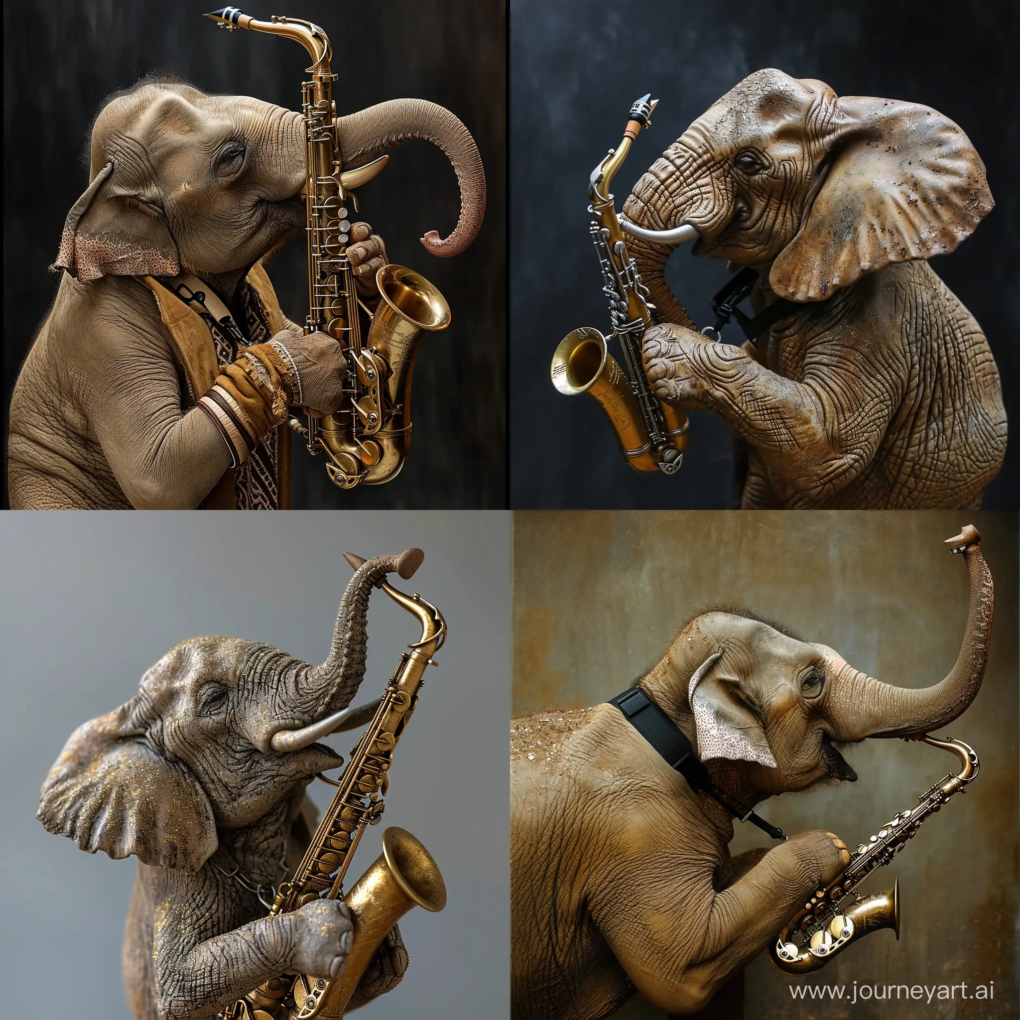 слон-саксофон