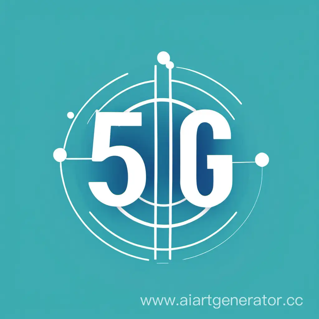 Logo for promoting the service "Mobile Internet 5G"