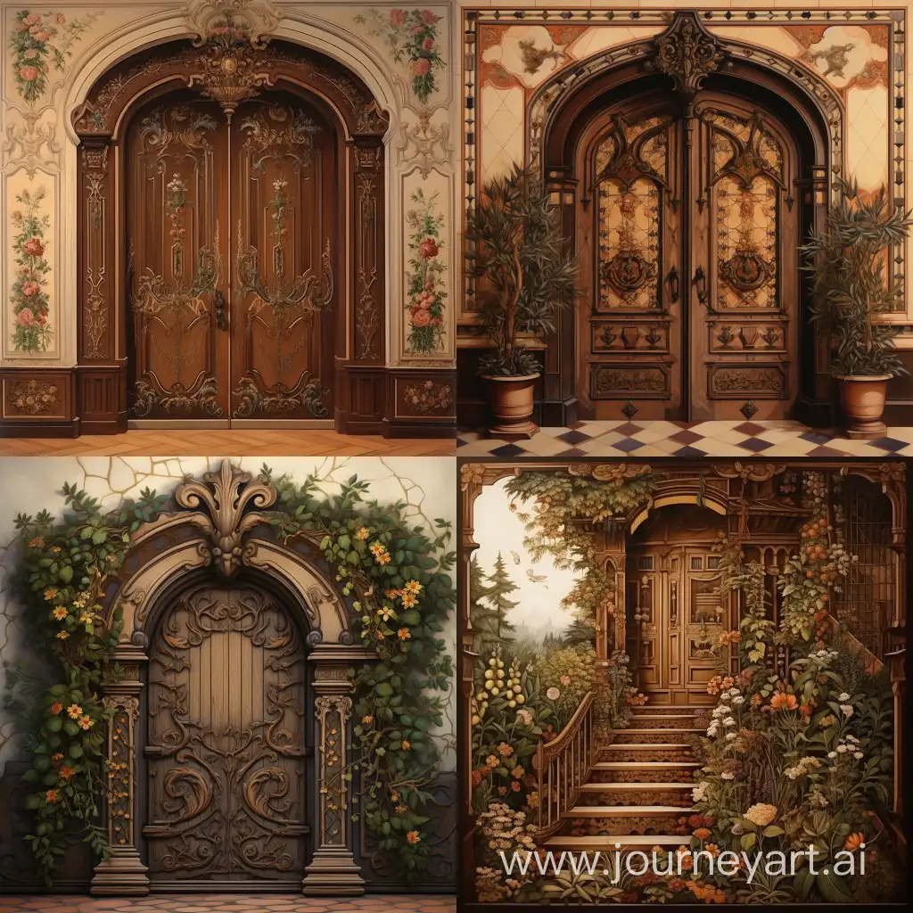 Exquisite-Wooden-Marquetry-Villa-Door-Artistic-Home-Elegance