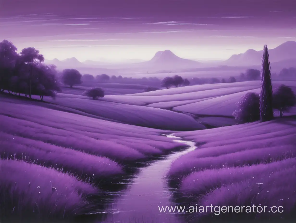 Enchanting-Purple-Landscape-Illustration