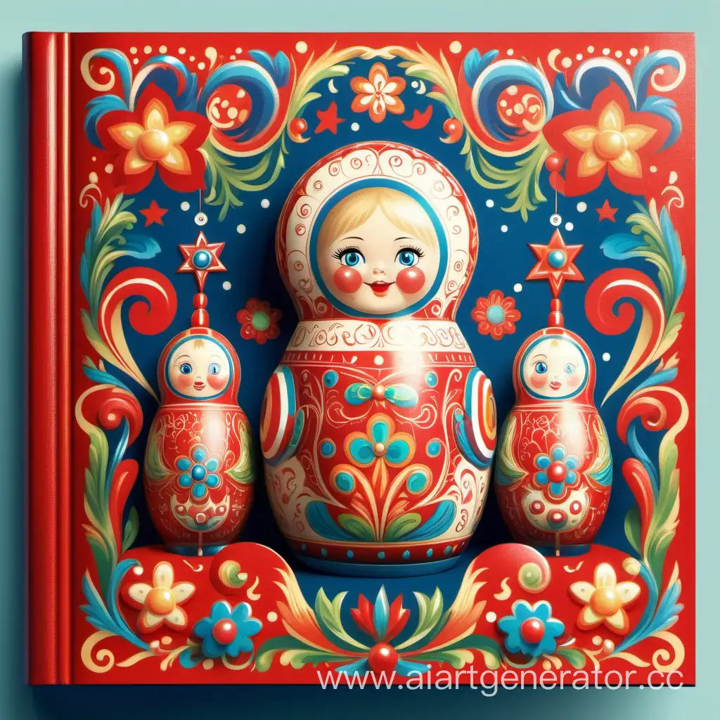 Обложка на книгу по декоративным прикладным игрушкам россии без текста