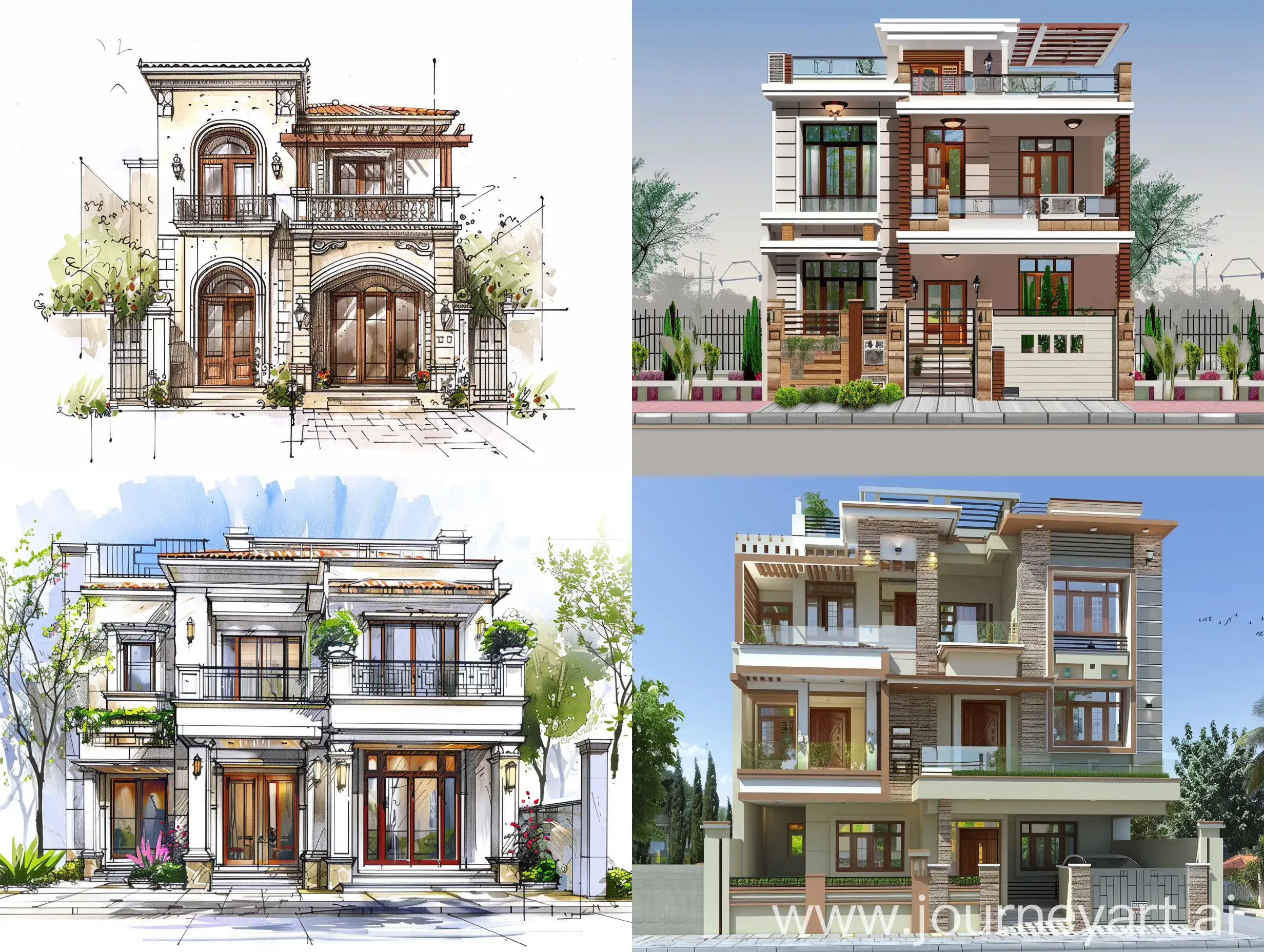 Architectural-Design-Process-Creating-a-25Foot-House-Front-Elevation