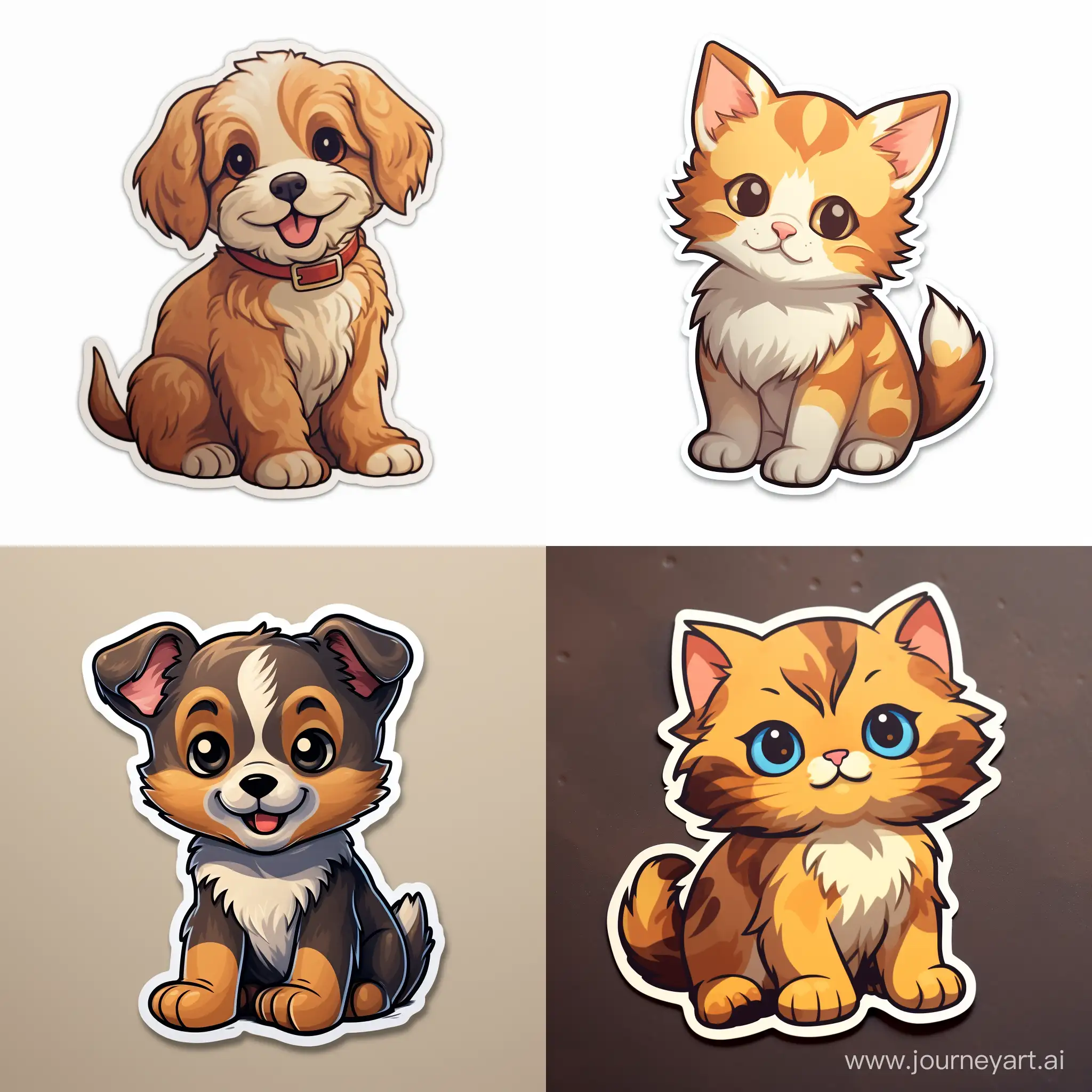 Adorable-Pet-Character-Sticker-with-AR-Magic