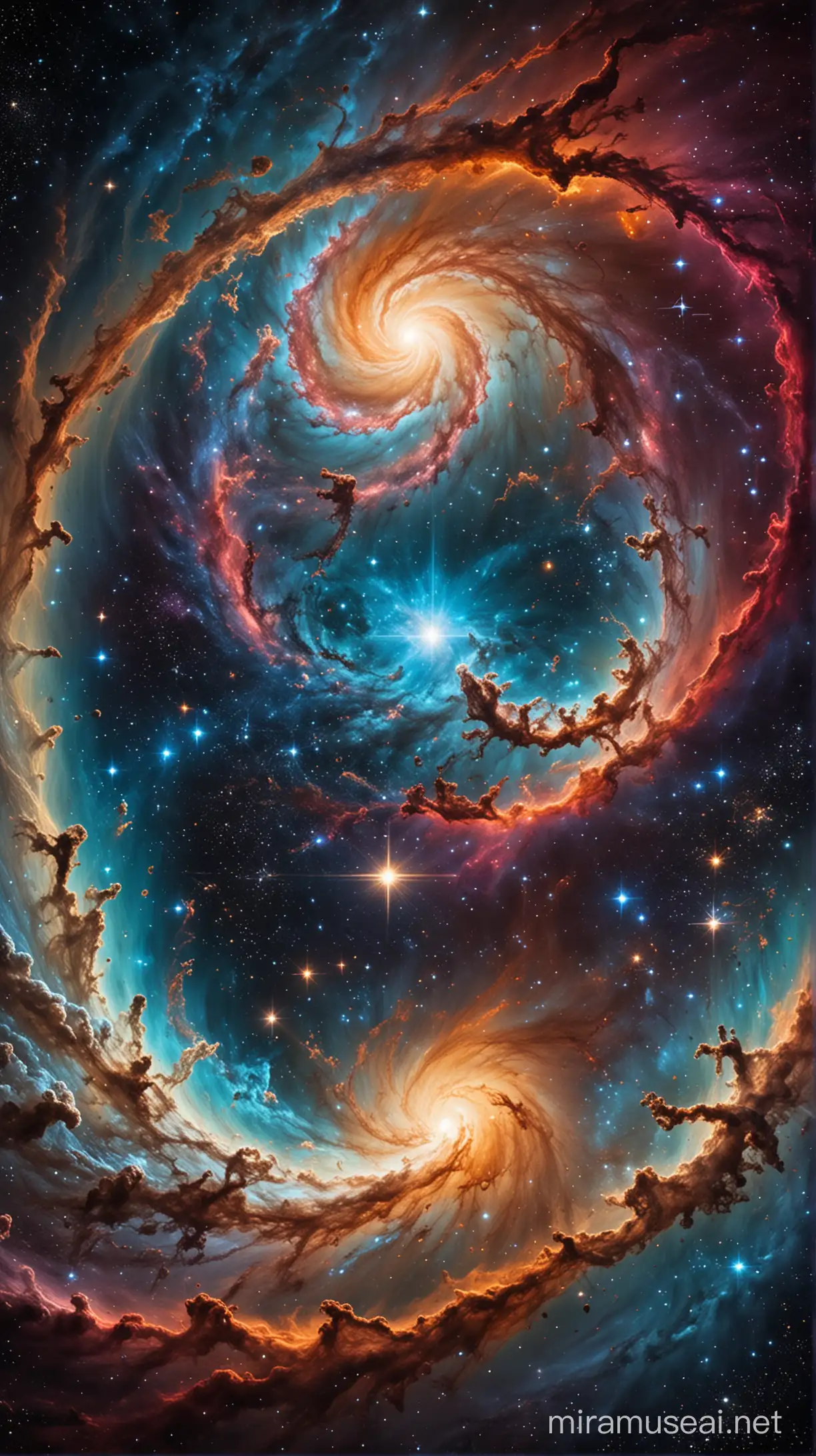 Cosmic Symphony Capturing the Infinite Complexity of the Universe