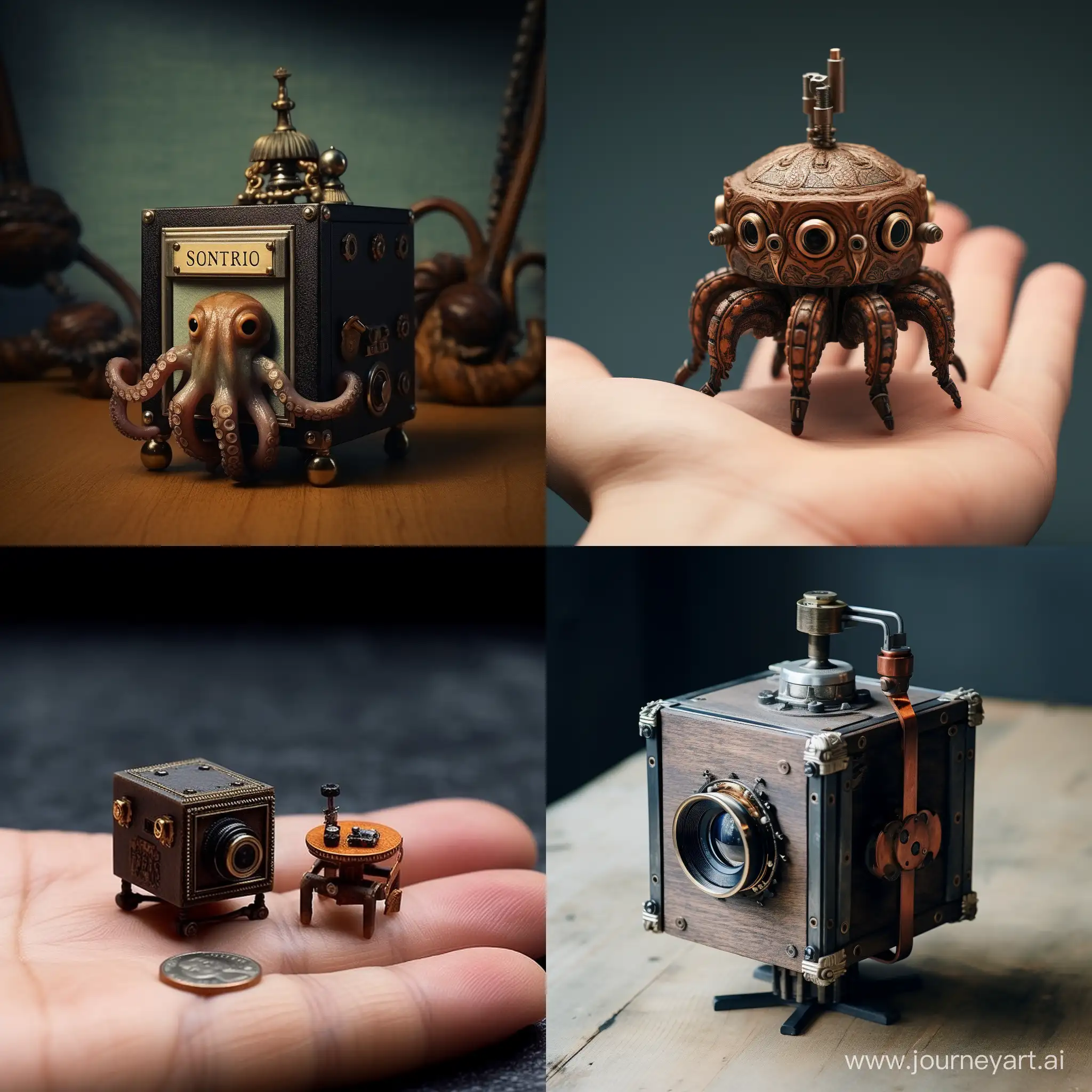 the world's smallest octobox (attachment for photographic equipment)