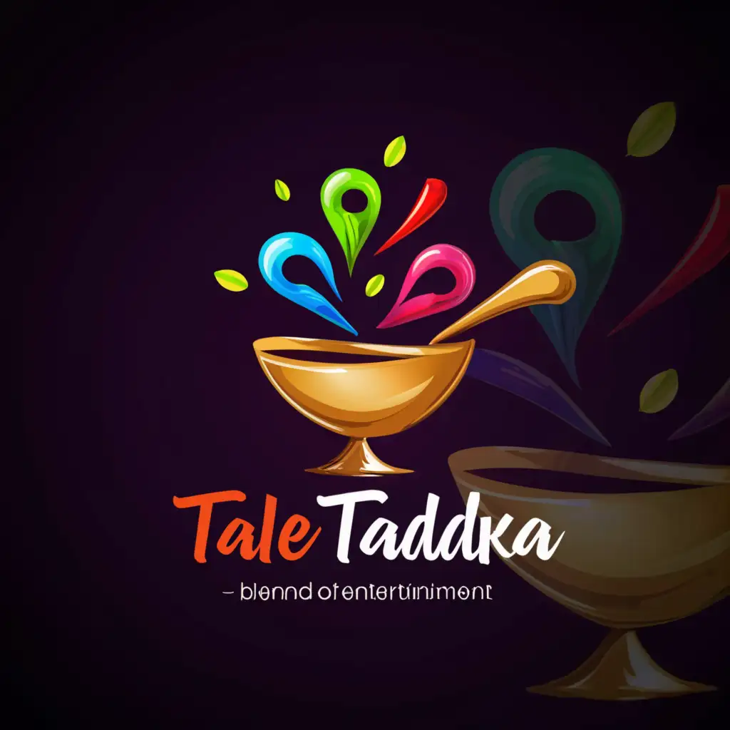 a logo design,with the text "Tale Tadka", main symbol:Entertainment,Moderate,be used in Entertainment industry,clear background