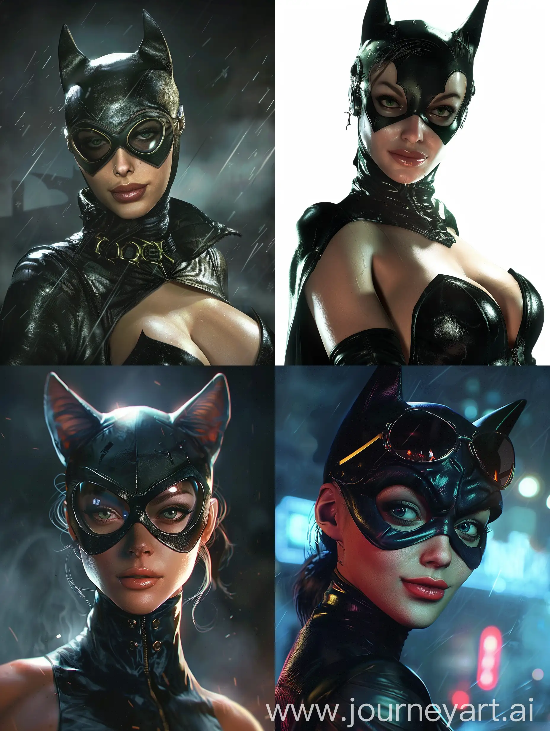 Catwoman from the game "Batman" 