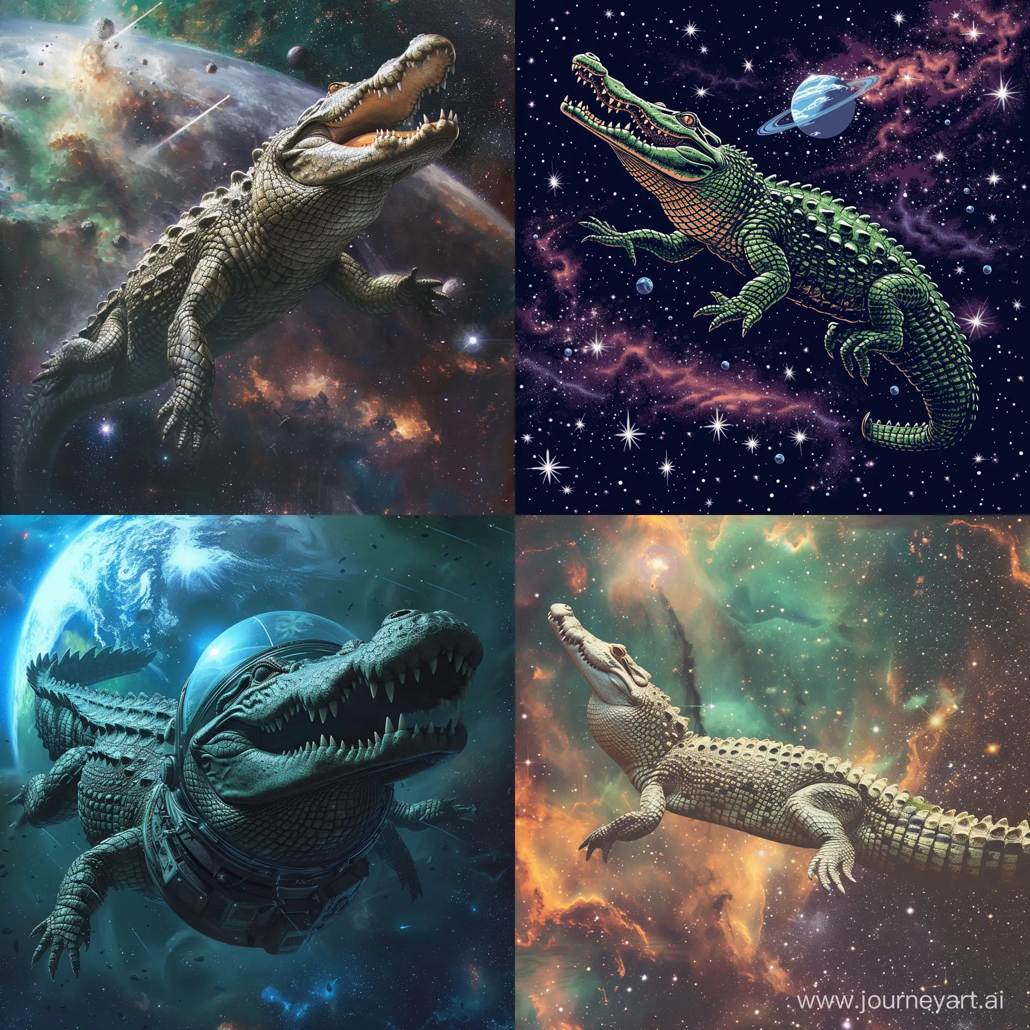 SpaceBound-Crocodile-Extraterrestrial-Adventure-with-Galactic-Vibes