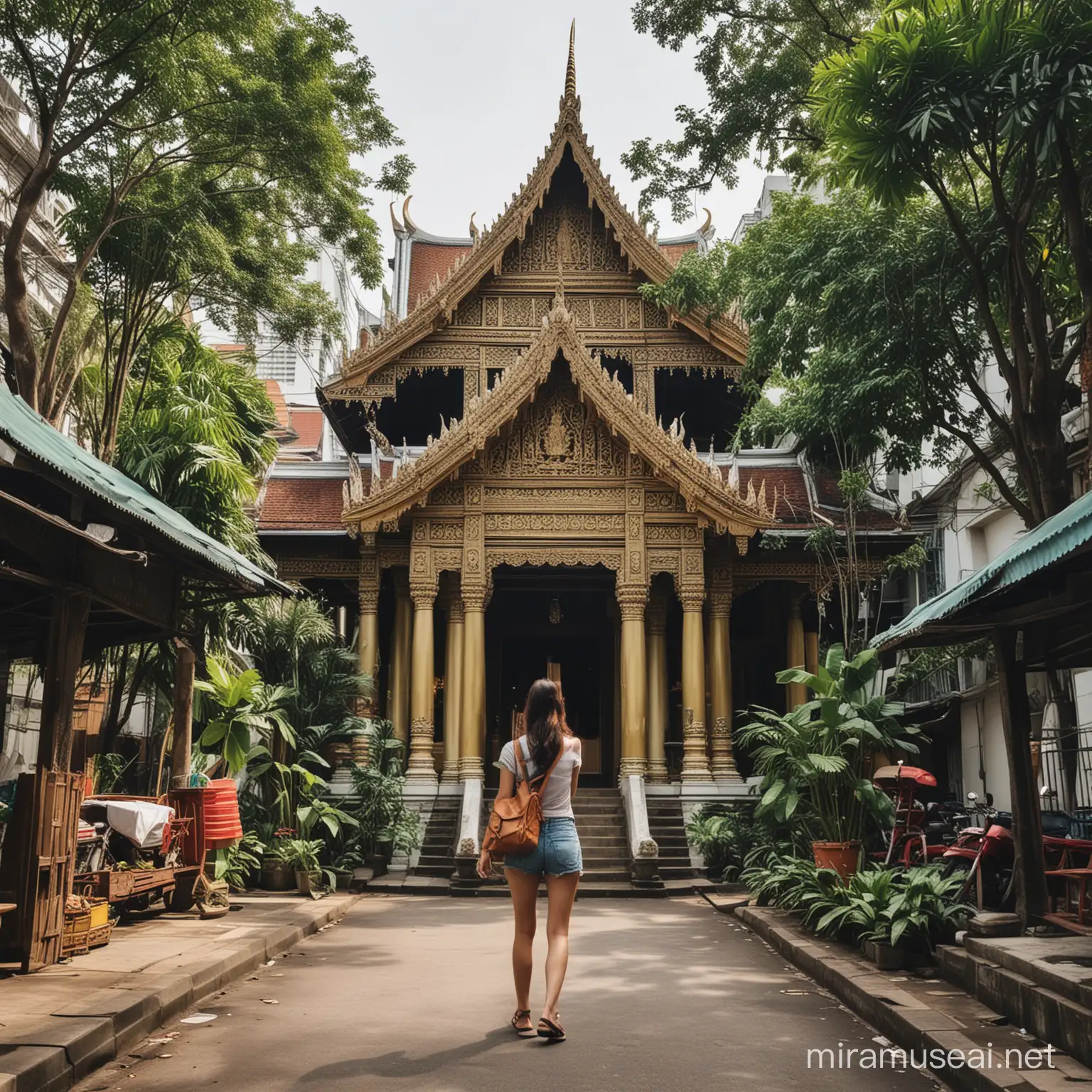 Can you generate a picture for this article "Unveiling Bangkok's Best-Kept Secrets: 10 Hidden Gems for Budget Travelers" 
