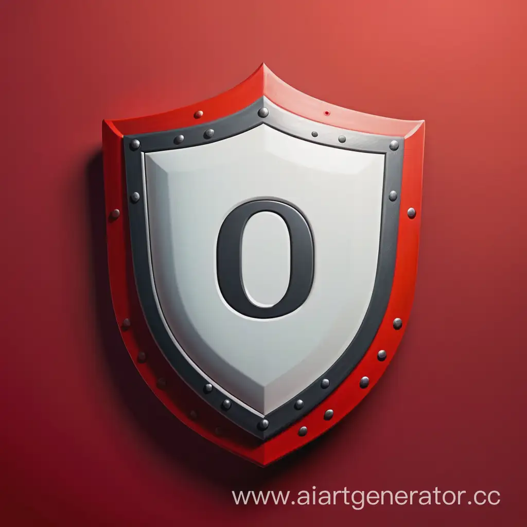 Red-Shield-with-Central-Letter-O