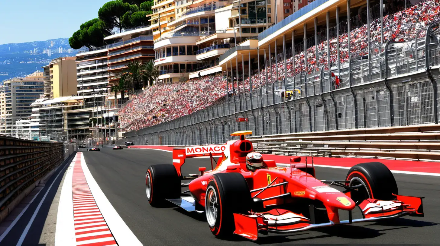 Exciting Grand Prix Action in Monaco Formula 1 Racing Thrills