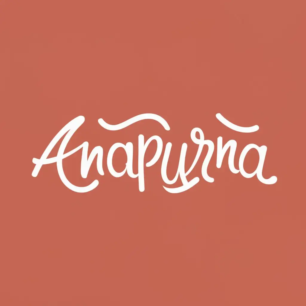 logo, a food giving website
, with the text "annapurna", typography