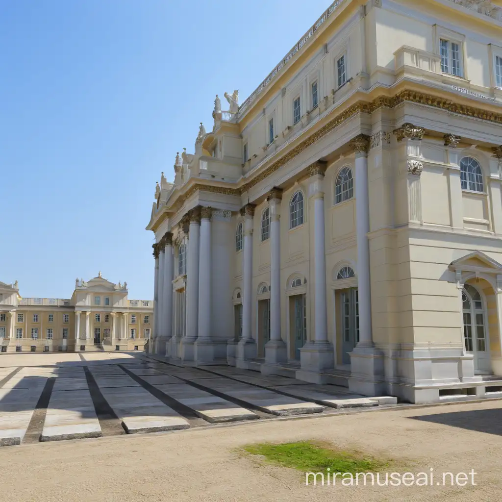 Classical Architecture Grand Columns and Ornate Details