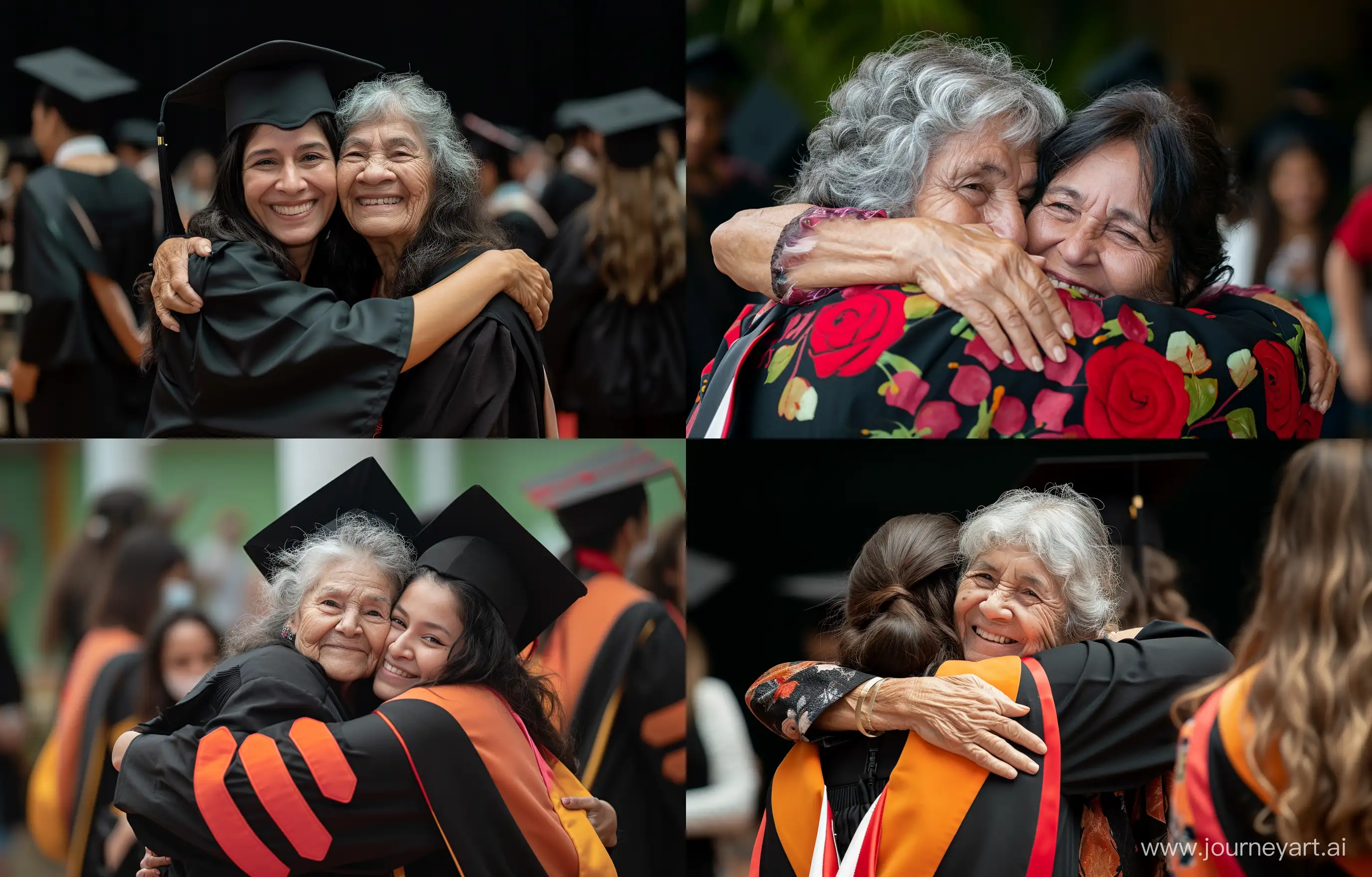 Heartwarming-Graduation-Embrace-Grandmother-Proudly-Hugs-Biomedicine-Graduate